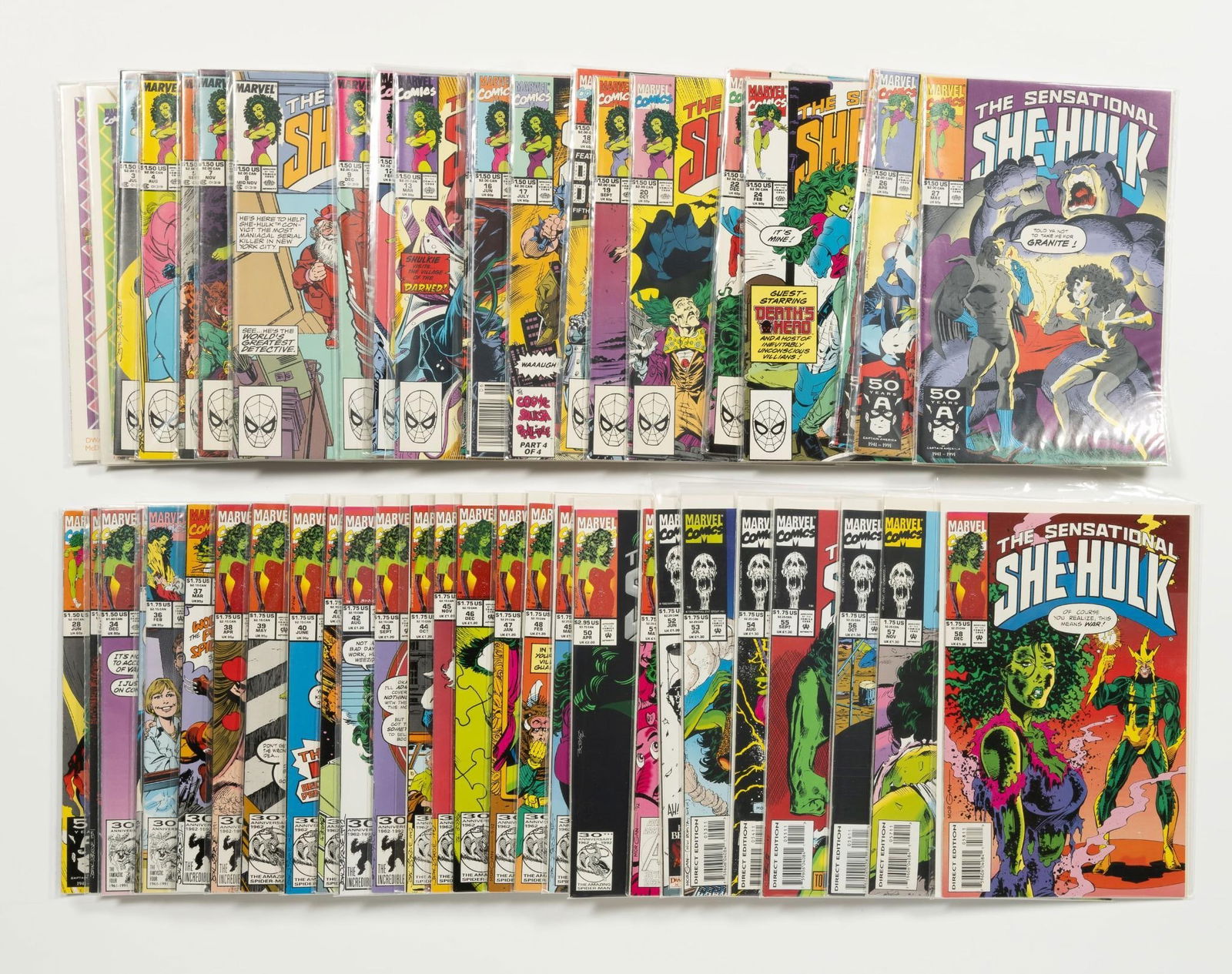 Approx. 50 The Sensational She-Hulk Comics (1 of 2)