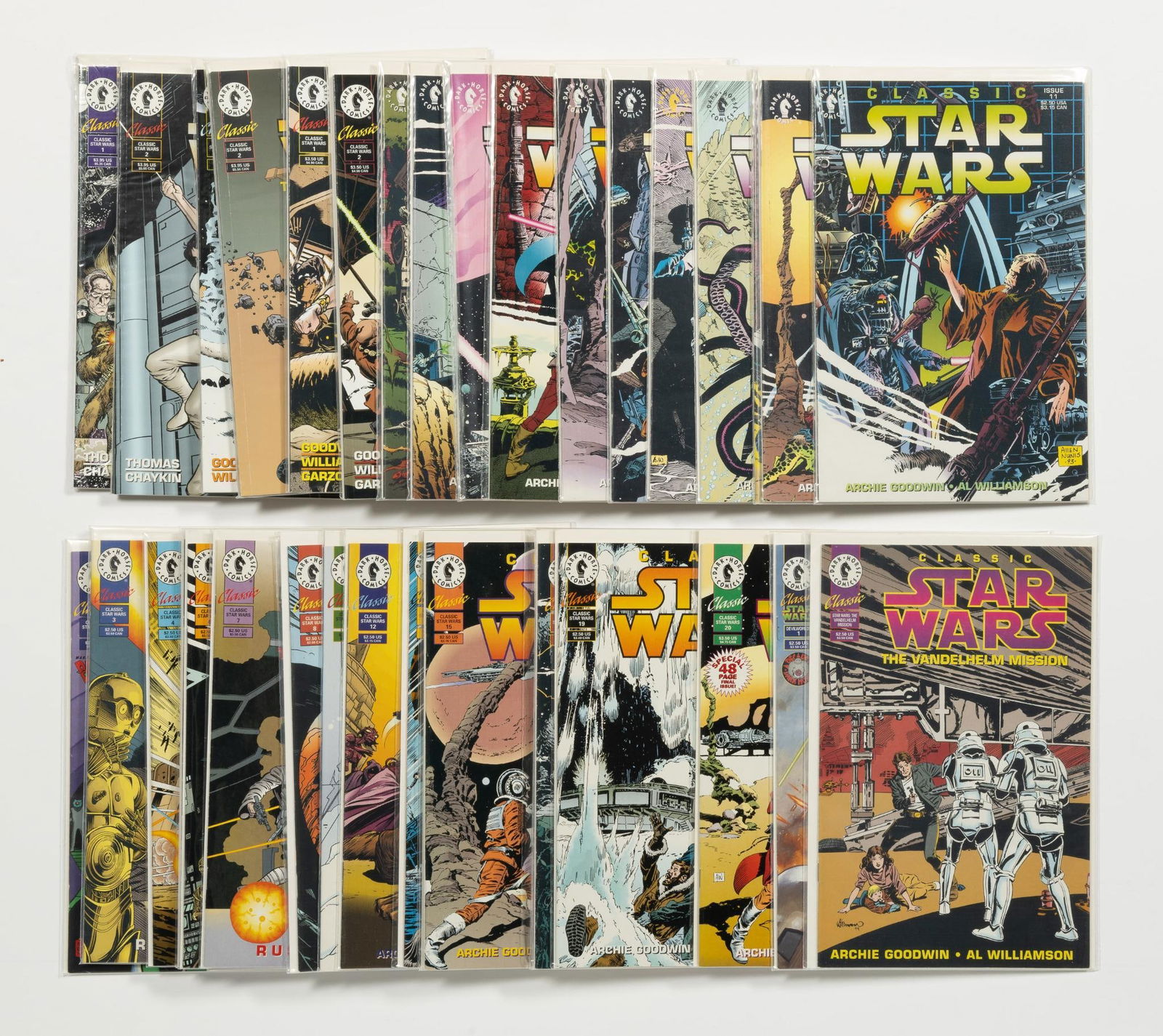 Approx. 36 Dark Horse Classic Star Wars Comics (1 of 2)
