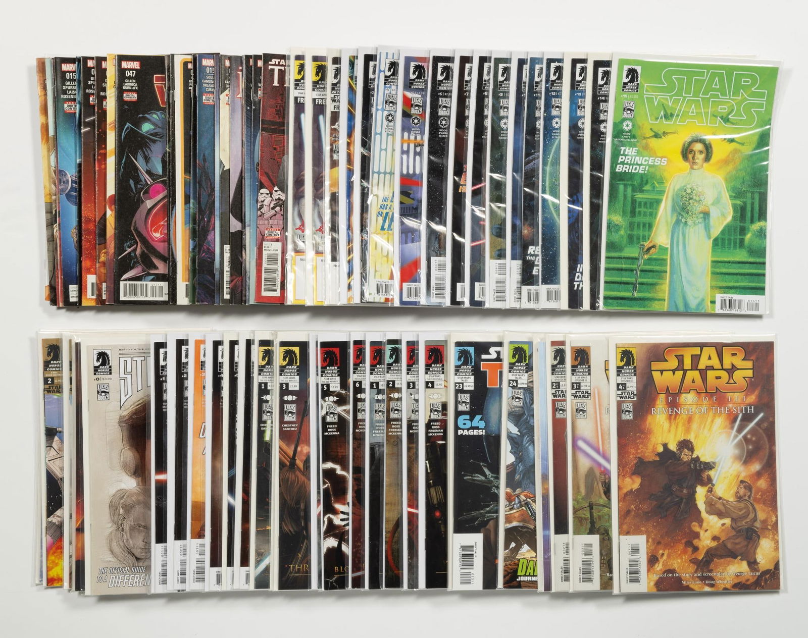 Approx. 75 Dark Horse Star Wars Comics (1 of 2)