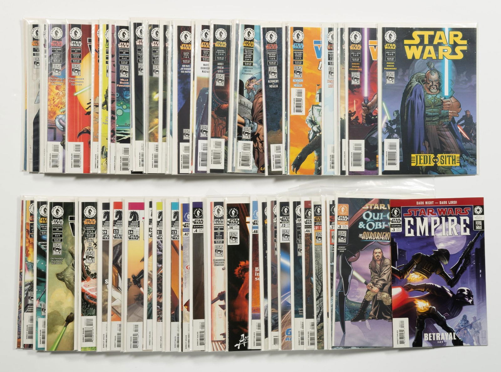 Approx. 75 Dark Horse Star Wars Comics (1 of 2)