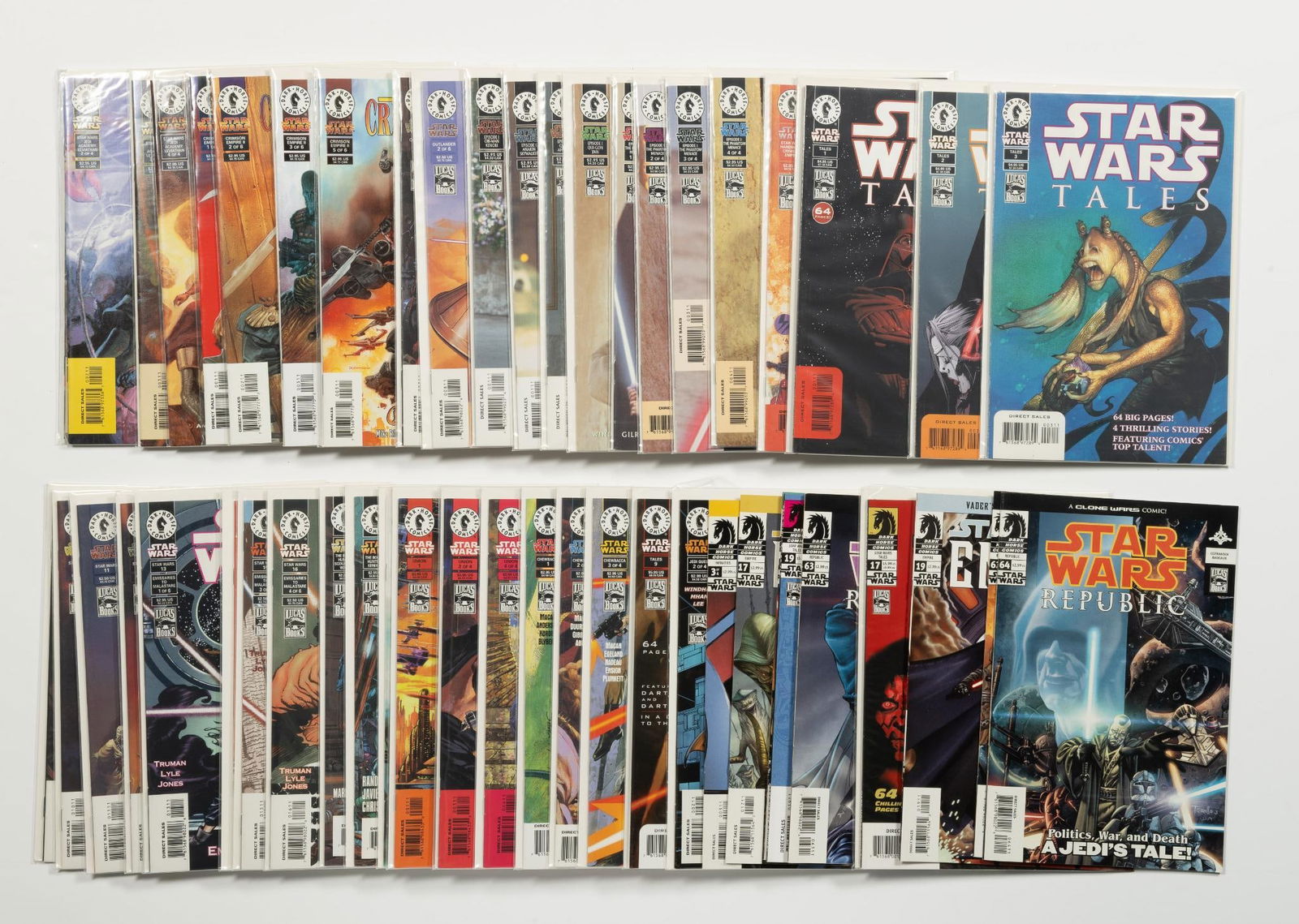 Approx. 50 Dark Horse Star Wars Comics (1 of 2)
