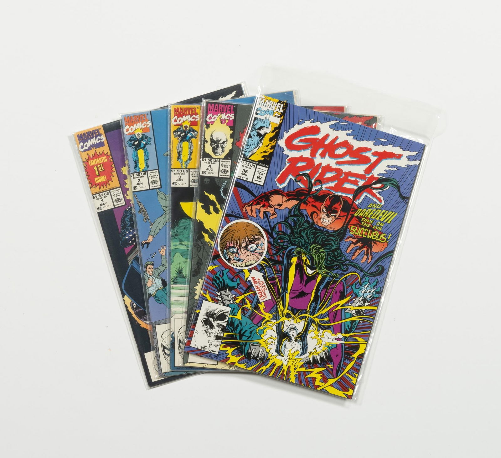 5 Marvel Ghost Rider Comics (1 of 2)