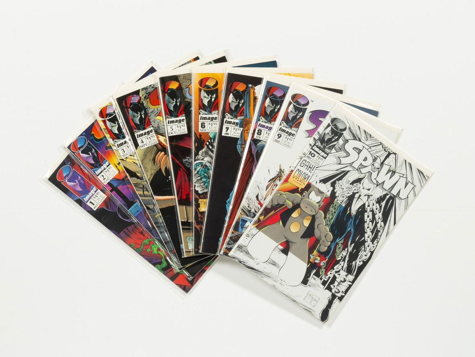 10 Spawn Original Series Comics (1 of 2)