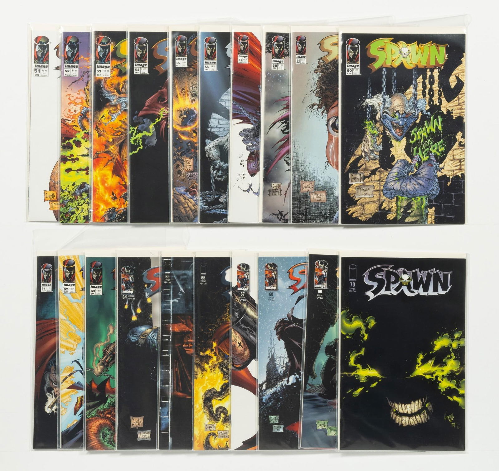 20 Spawn Original Series Comics (1 of 2)