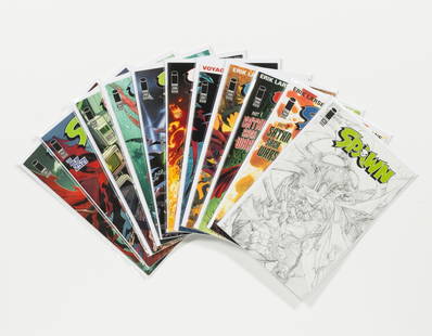 11 Spawn Original Series Comics: Issues 251-261. Average condition VF.