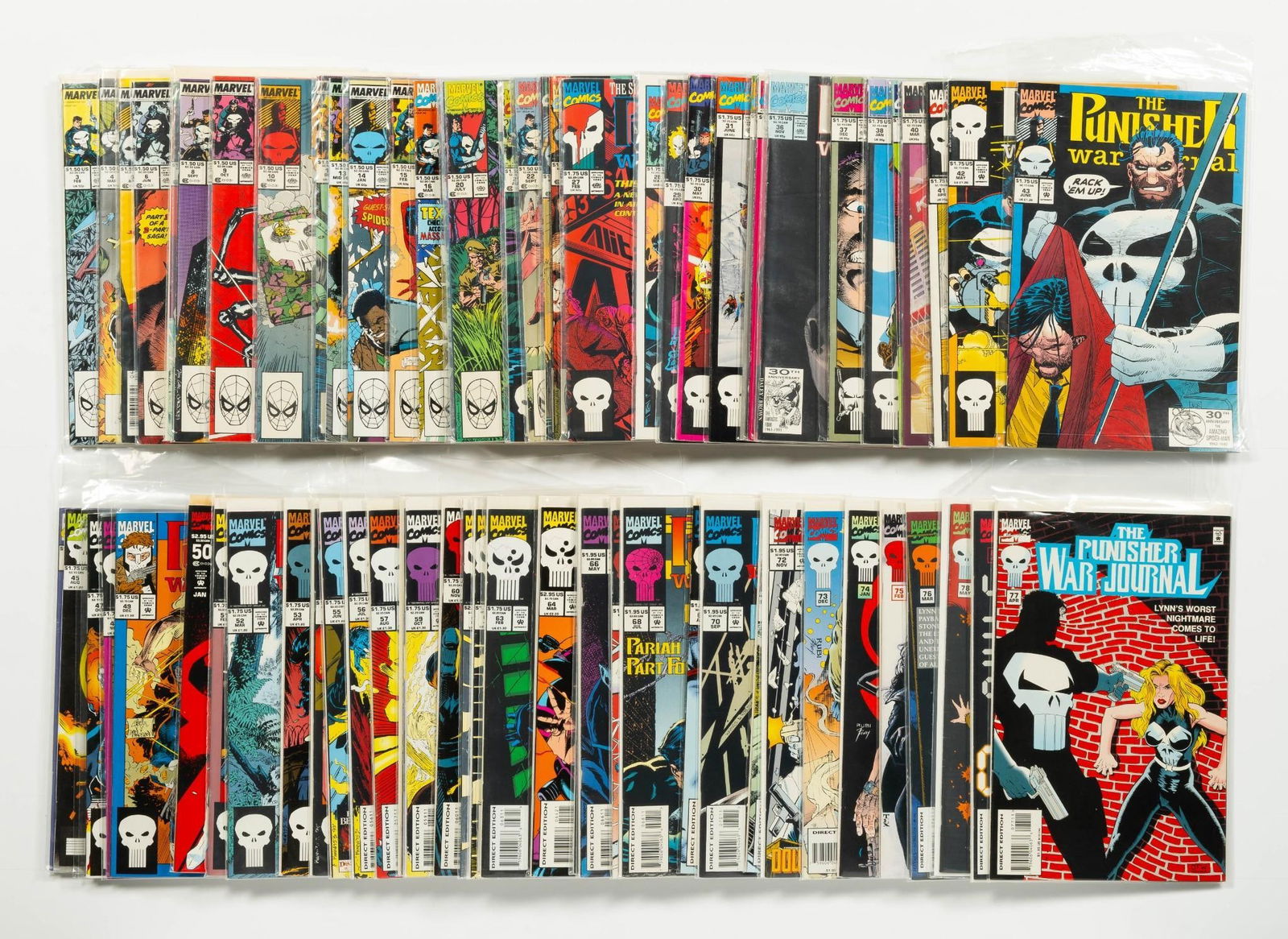 Approx. 75 The Punisher War Journal Comics (1 of 2)