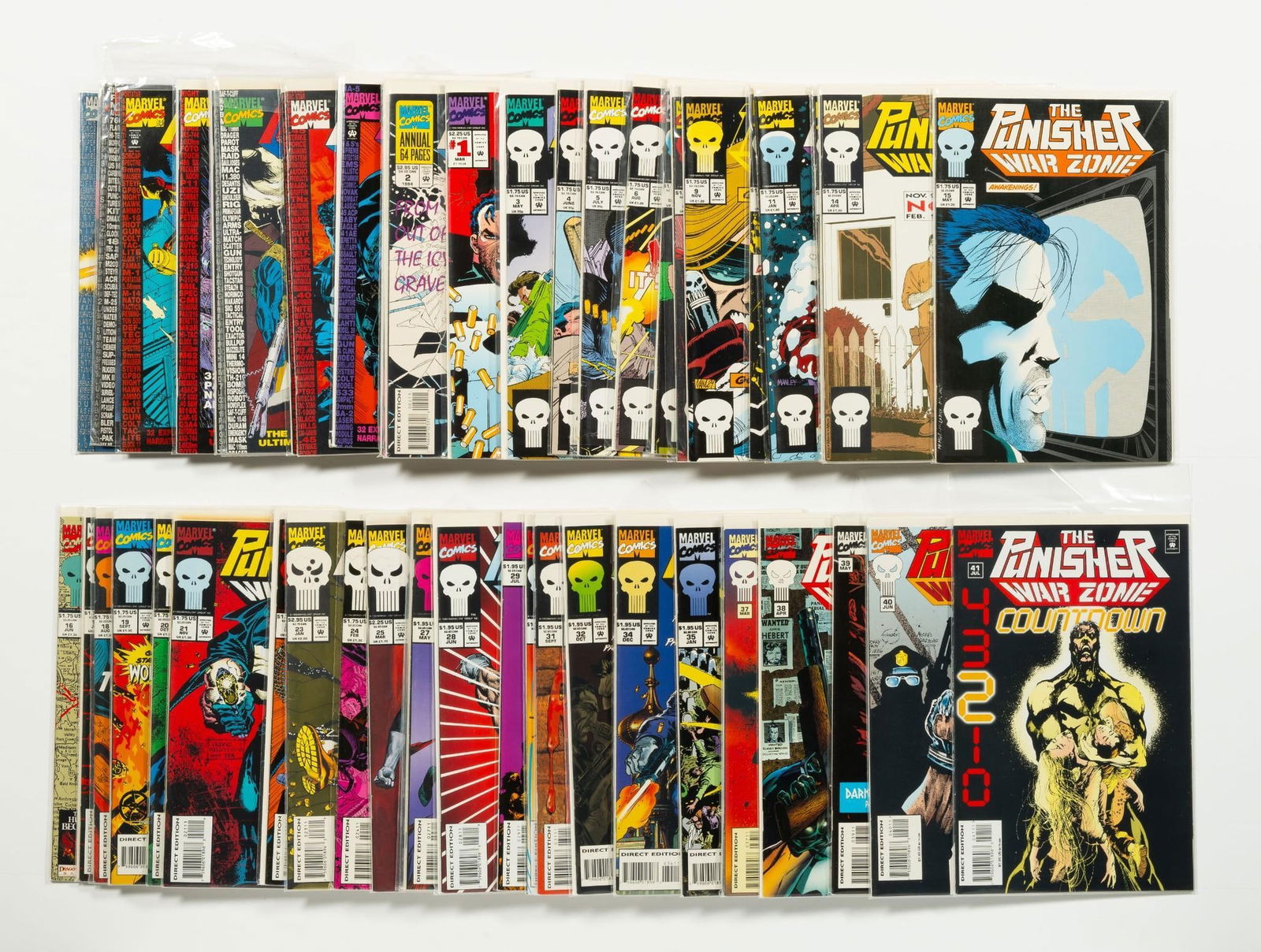 Approx. 50 Punisher War Zone Comics (1 of 2)