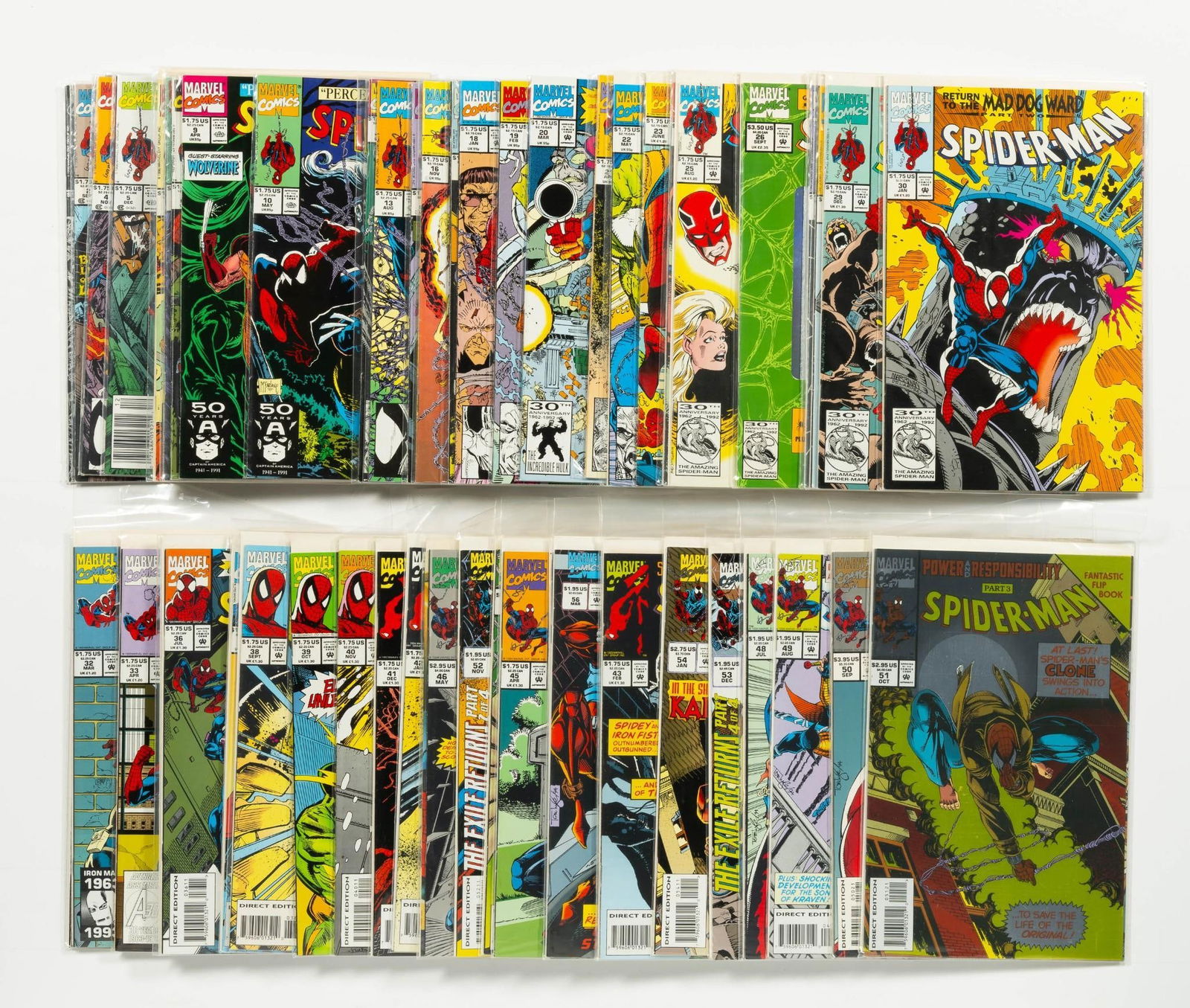 Approx. 60 McFarlane Spiderman Comics (1 of 2)