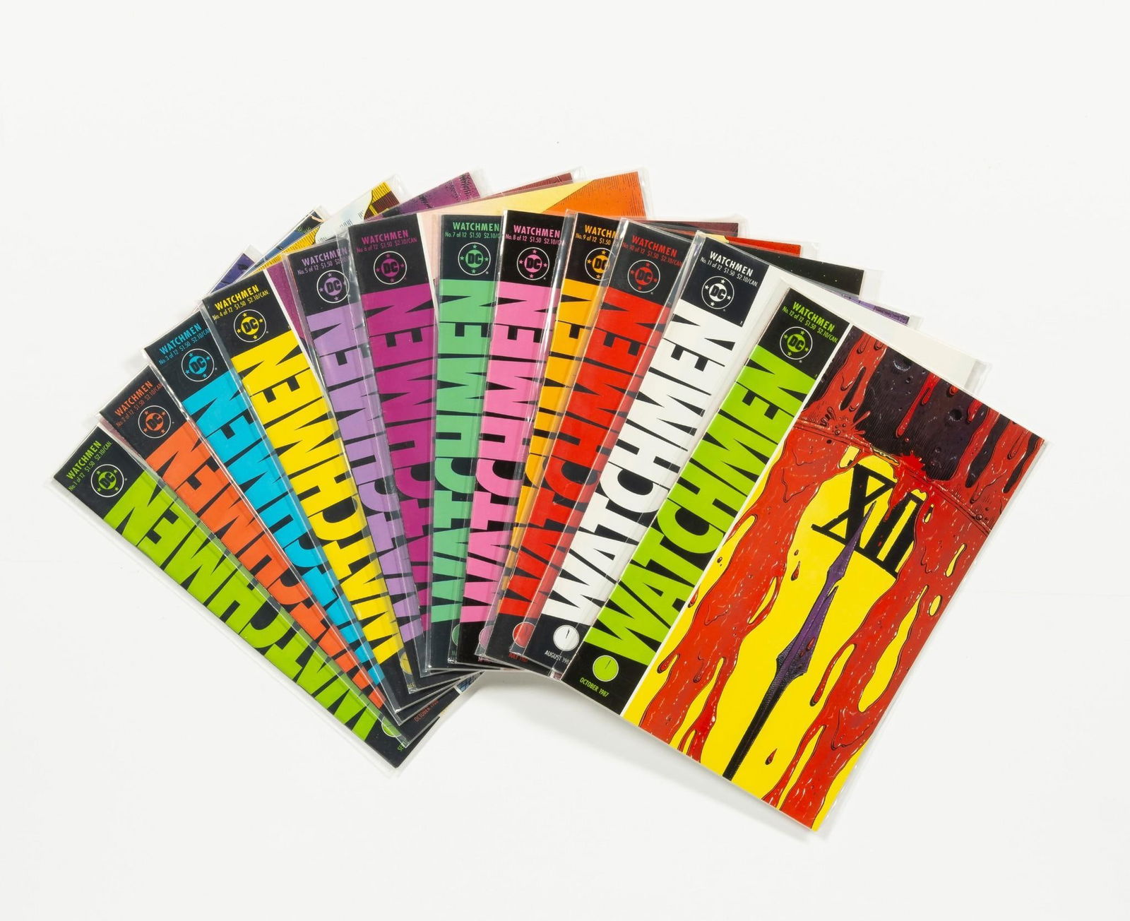 12 Original Watchmen Mini Series Comics (1 of 3)