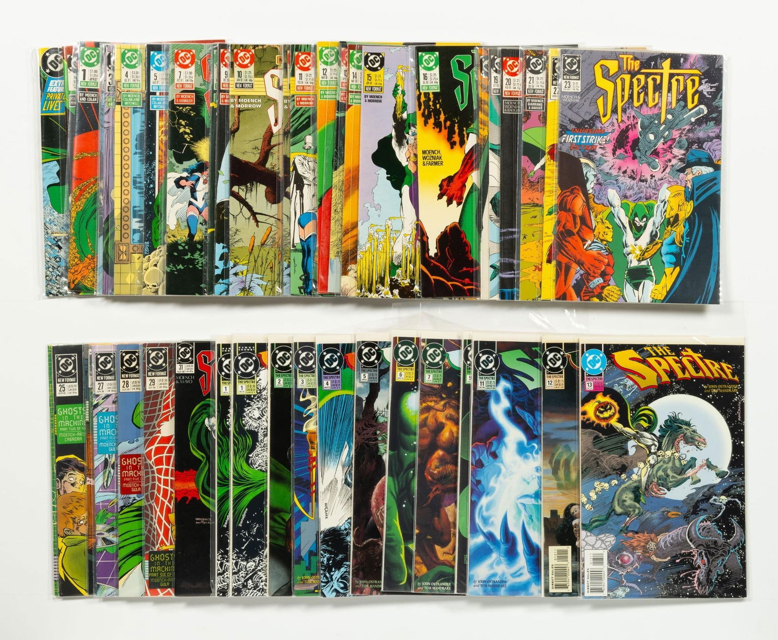 Approx. 50 The Spectre Comics (1 of 2)