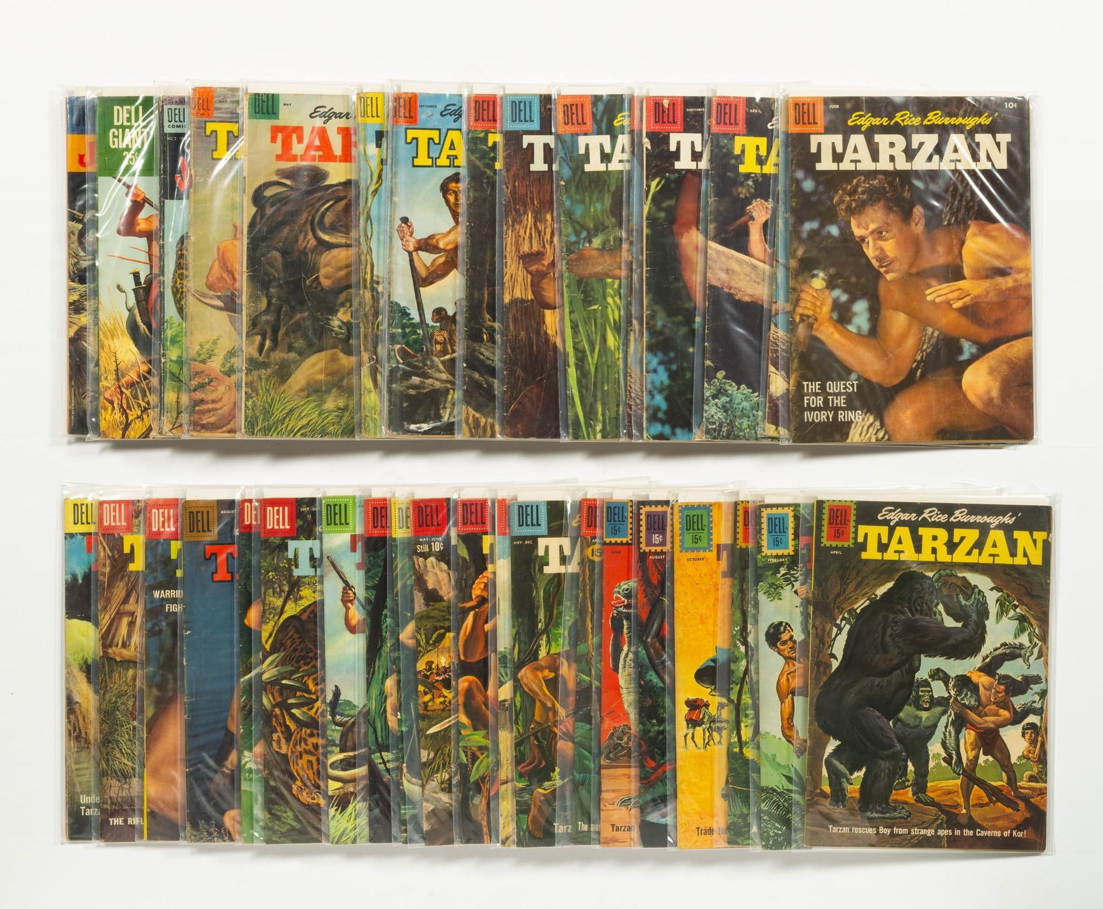 Approx. 50 Golden Age Dell Comics Tarzan (1 of 2)