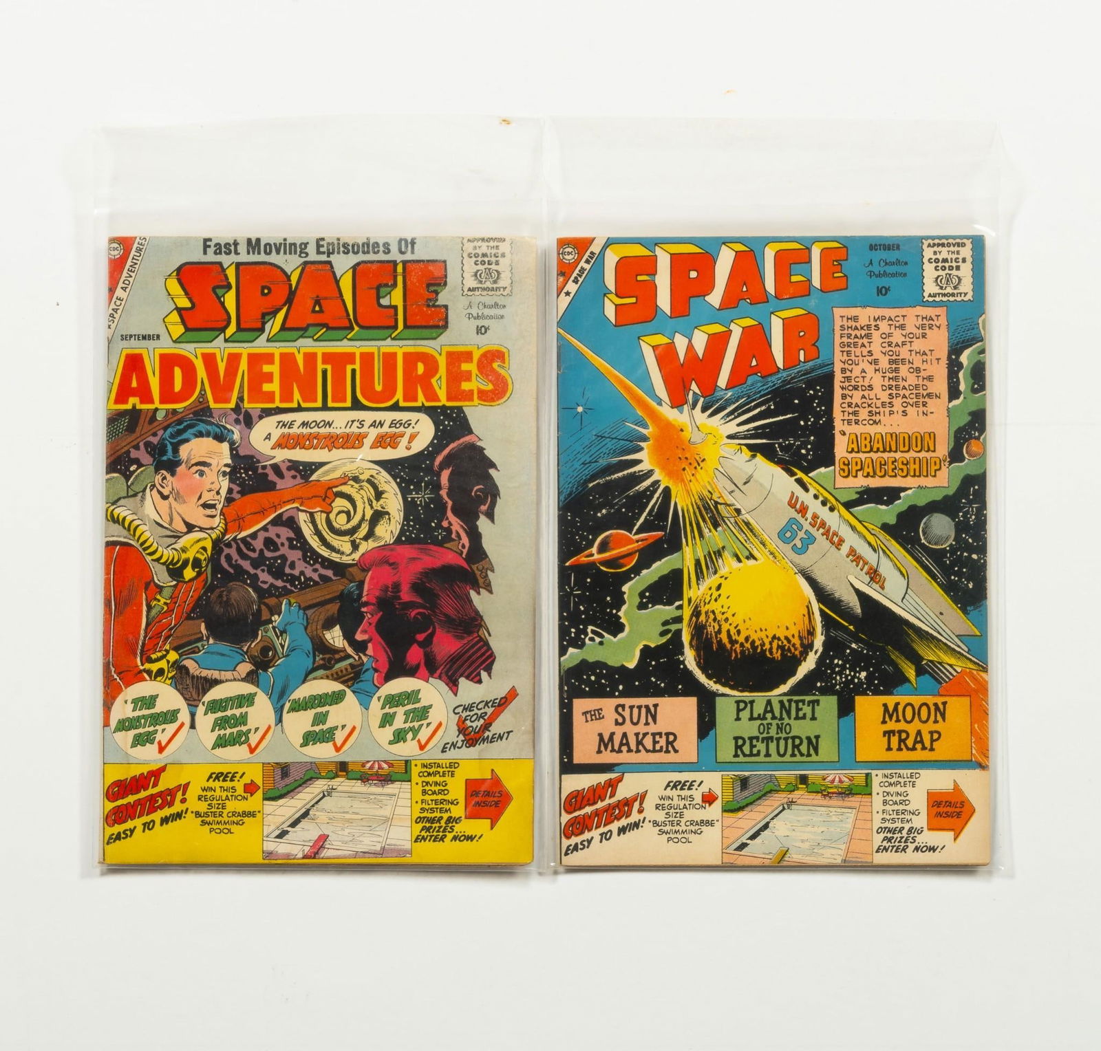 2 Golden Age Charlton Space Comics (1 of 2)