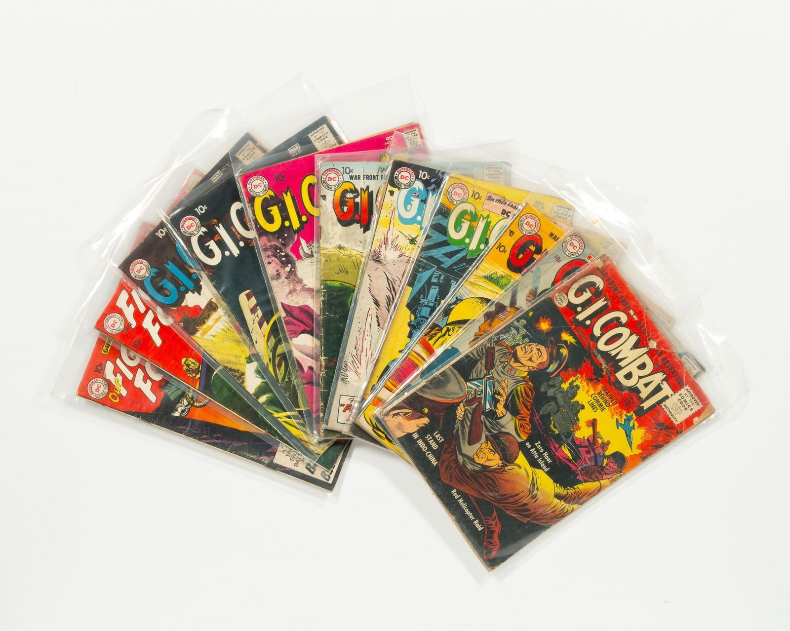 11 Golden/Silver Age G.I. Combat Comics (1 of 3)