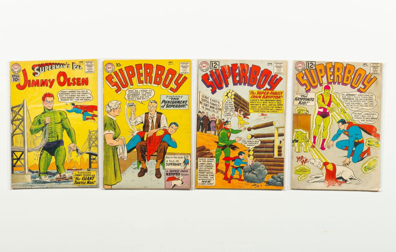 4 Early Issue Super Boy Comic (1 of 2)