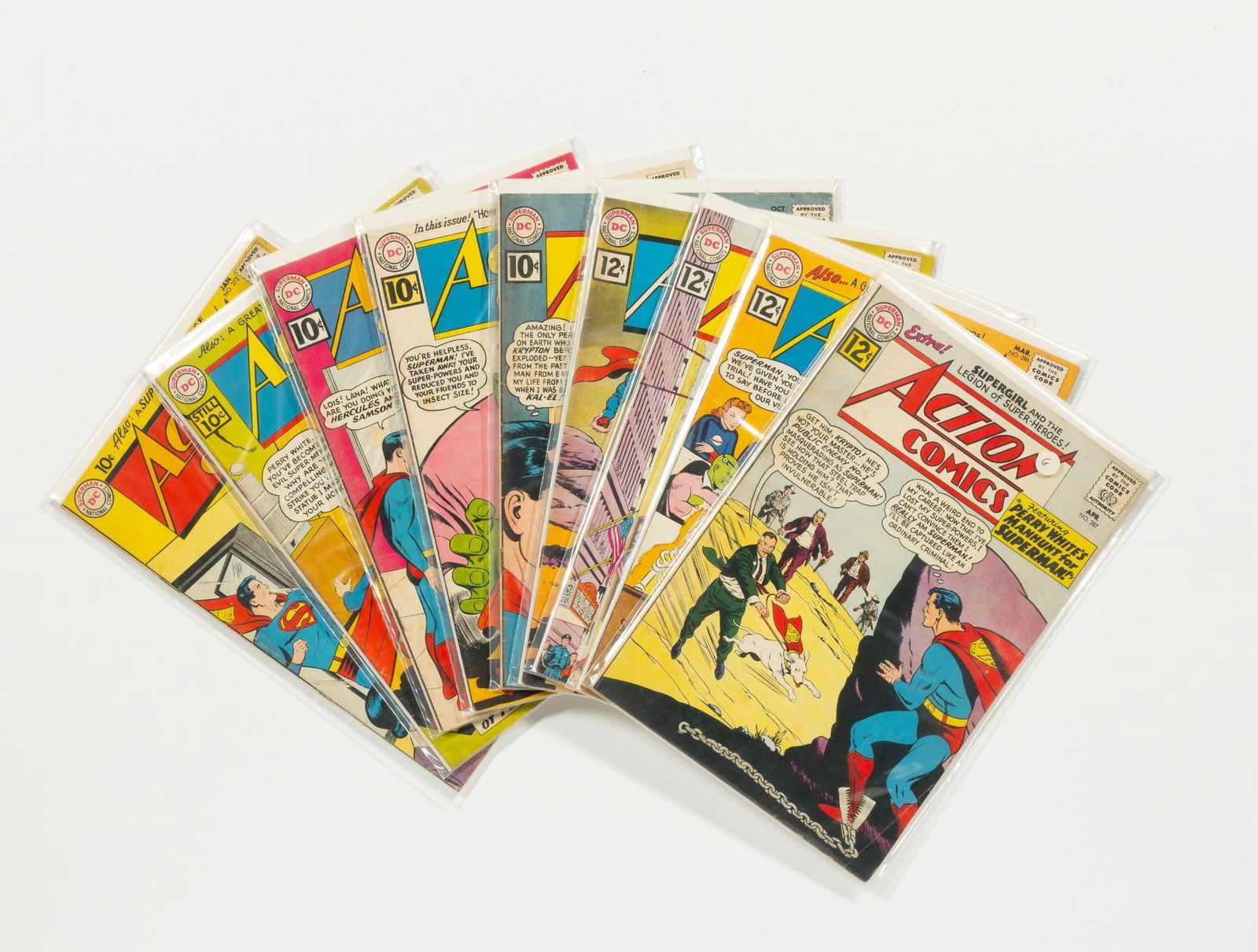 9 Golden/Silver Age Action Comics (1 of 3)