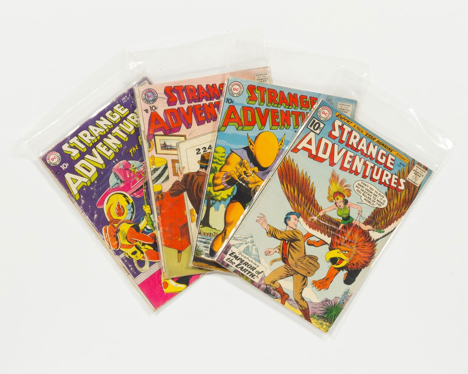 4  Strange Adventures Comics (1 of 2)