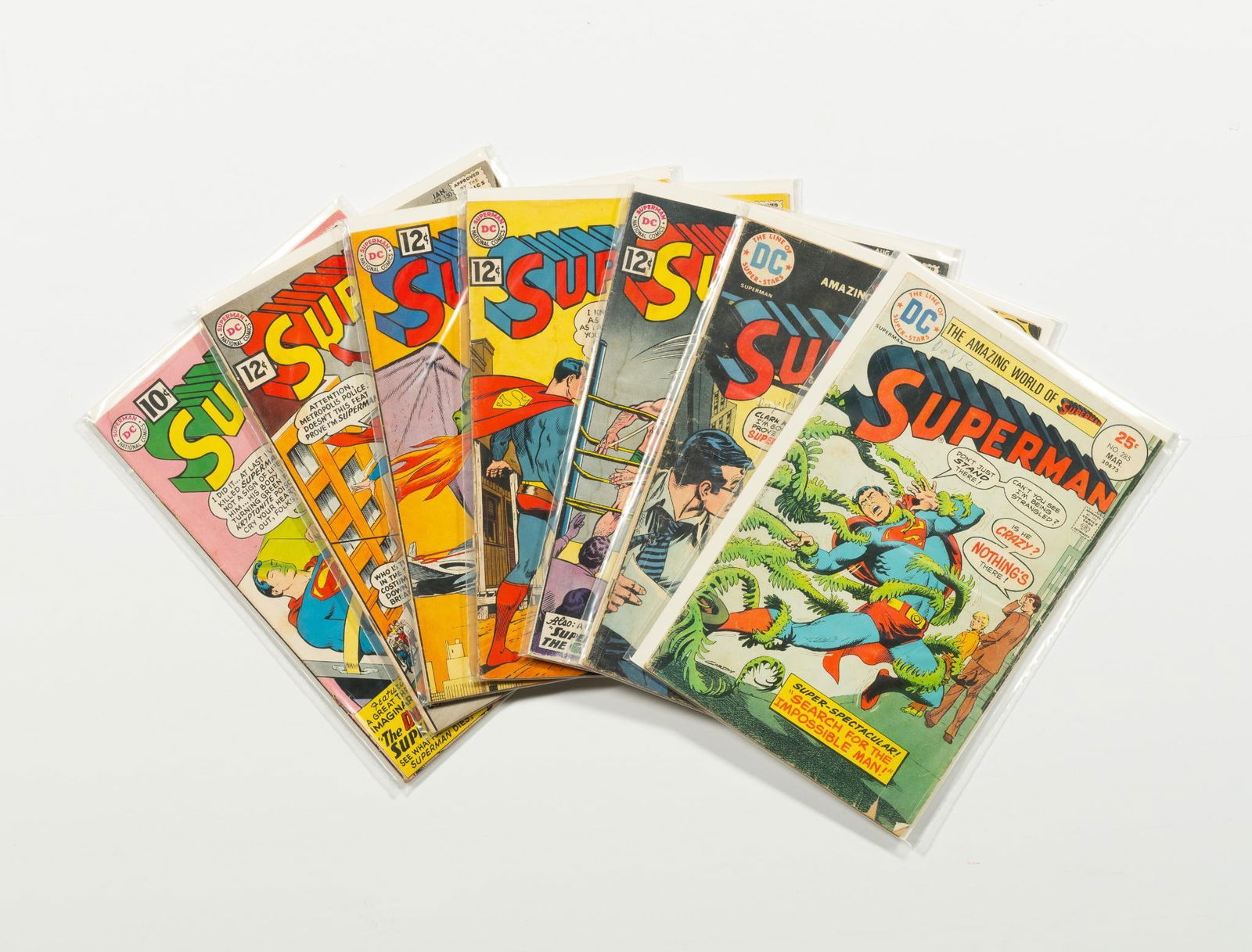 7 Superman Comics (1 of 3)