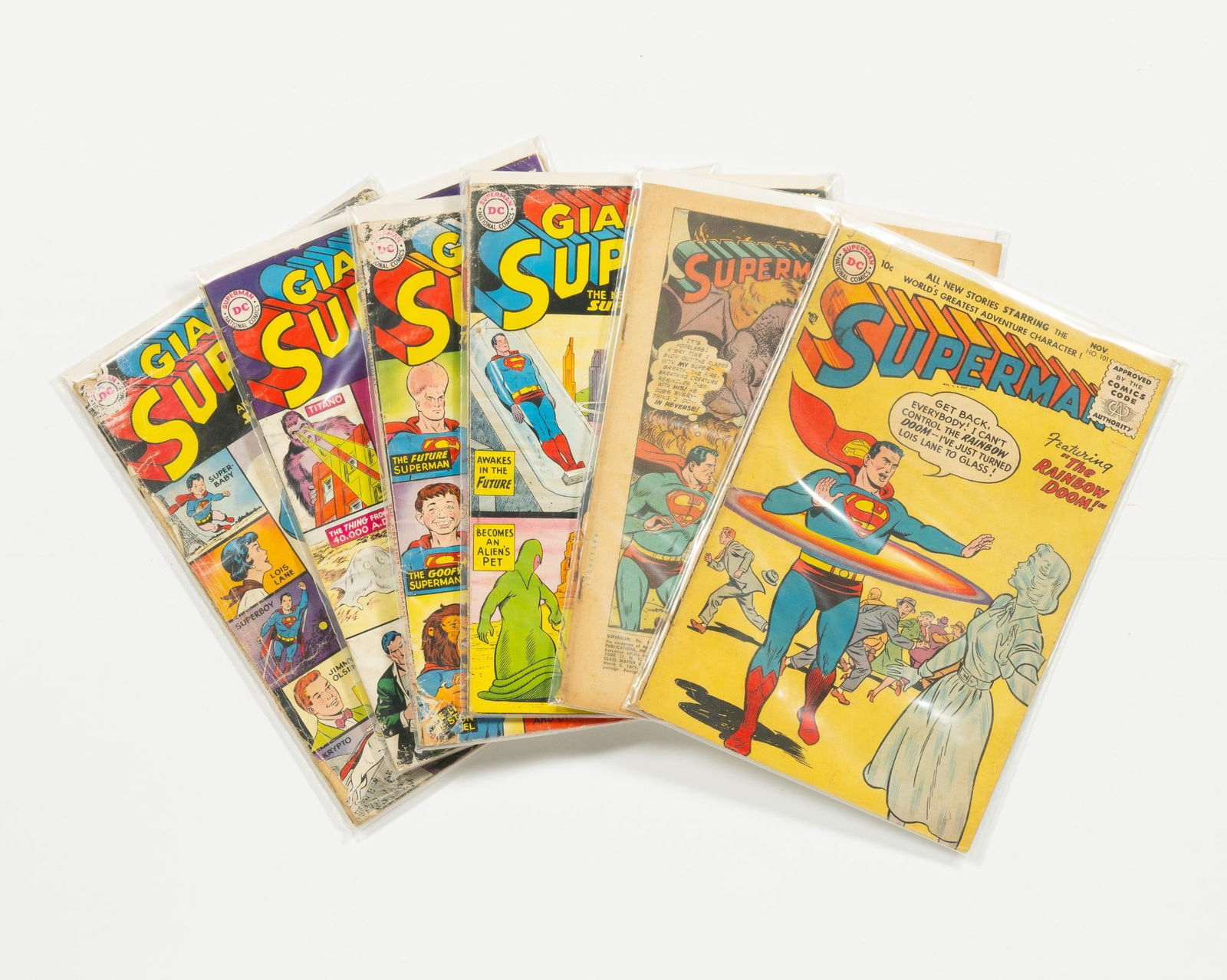 6 Superman Comics (1 of 3)