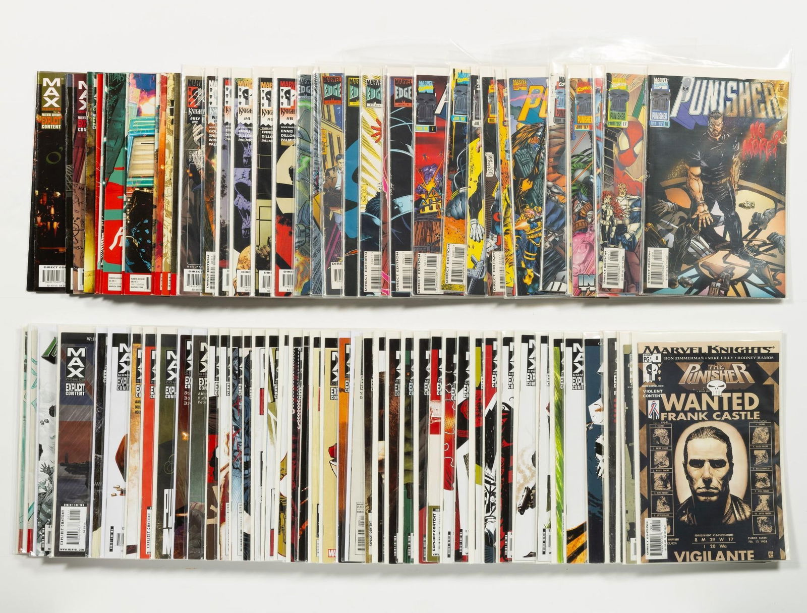 Approx. 50 Punisher Comics (1 of 2)