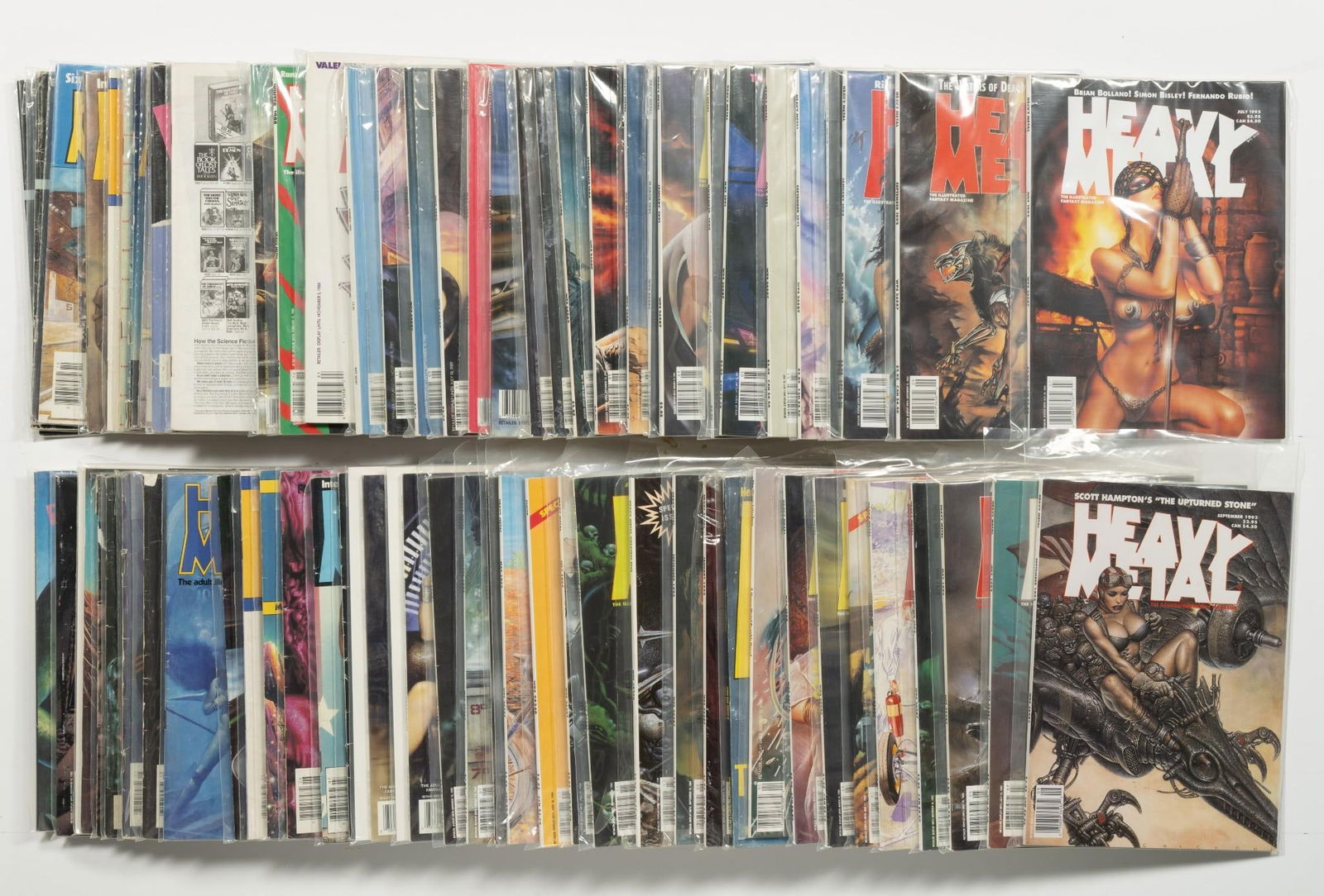 Approx. 75 Heavy Metal Magazines (1 of 2)
