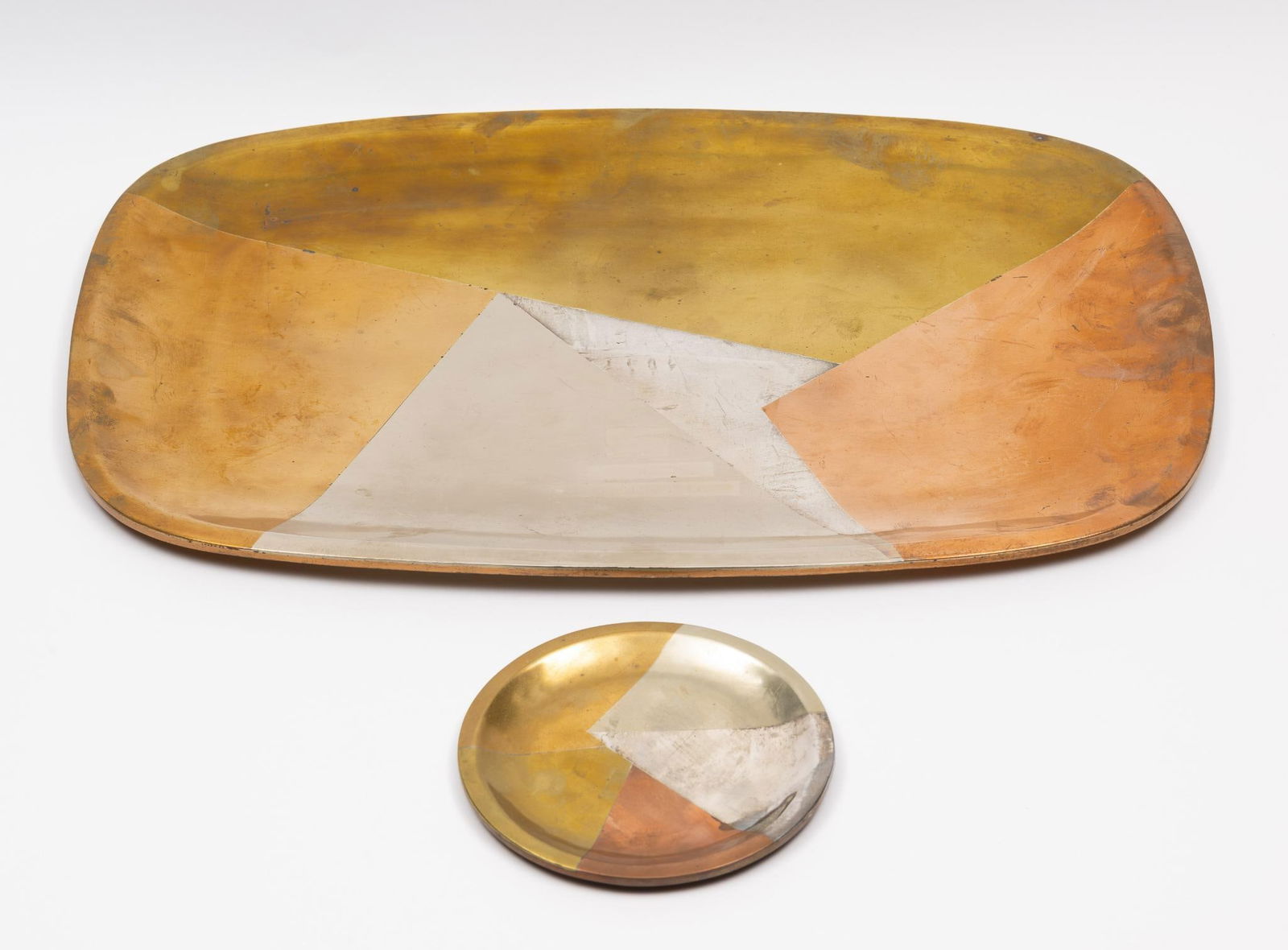 Mexican Mixed Metal Tray & Plate (1 of 6)