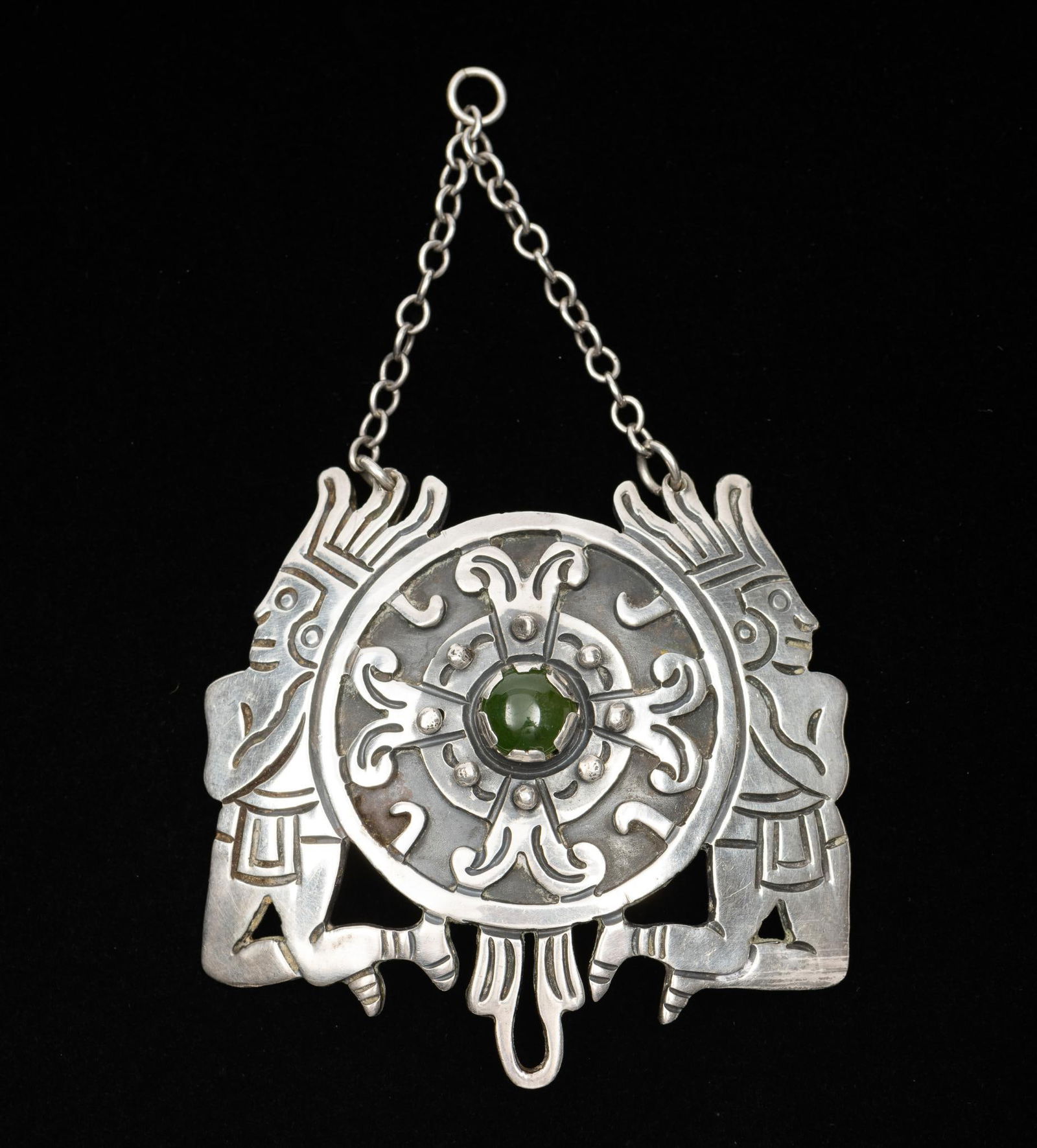Mexican Sterling Silver Pendant (1 of 2)