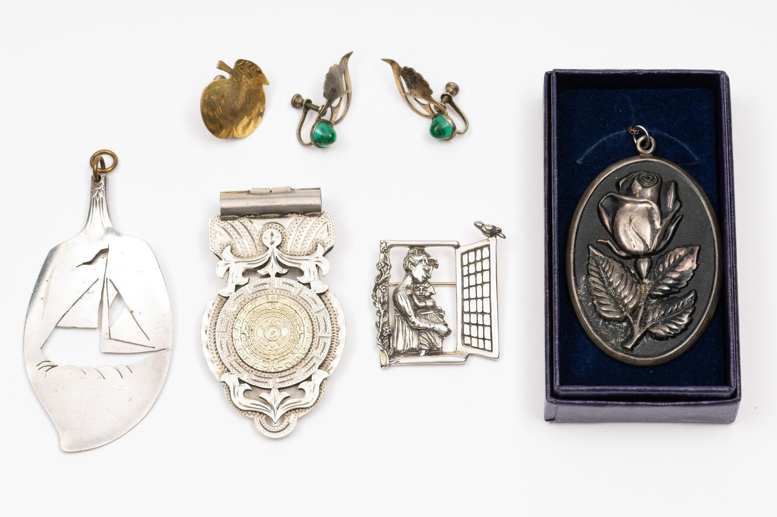 7 Pcs. Sterling Silver Jewelry (1 of 6)