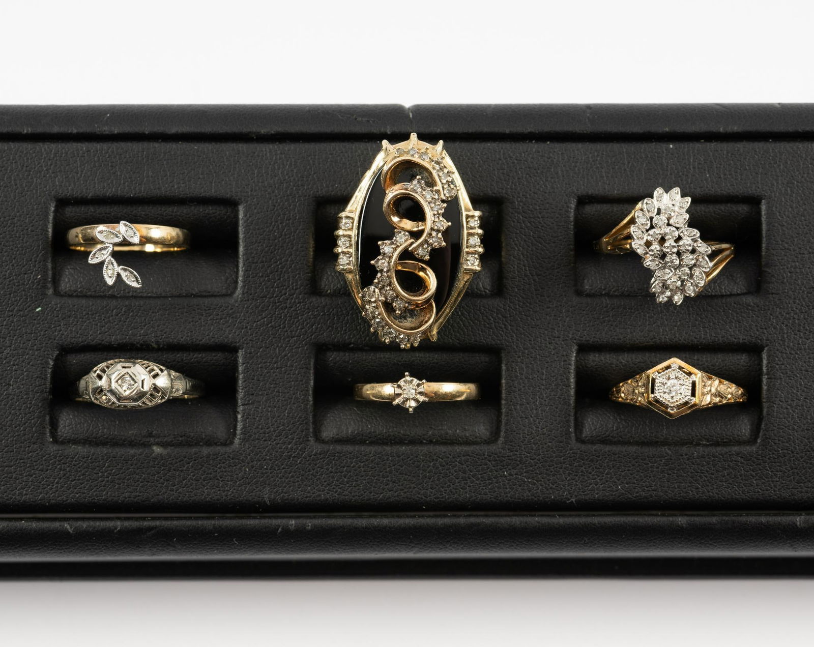 6 10K Gold & Diamonds Rings (1 of 13)