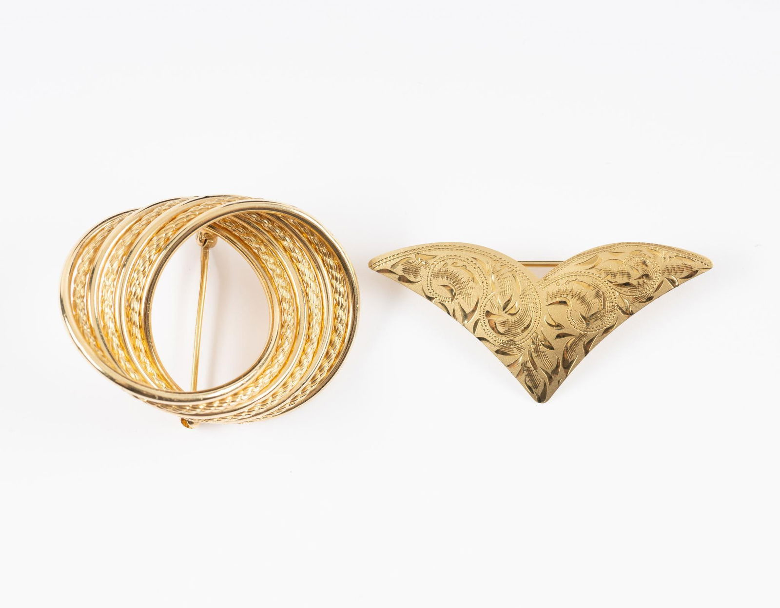 2 14K Gold Pins (1 of 2)