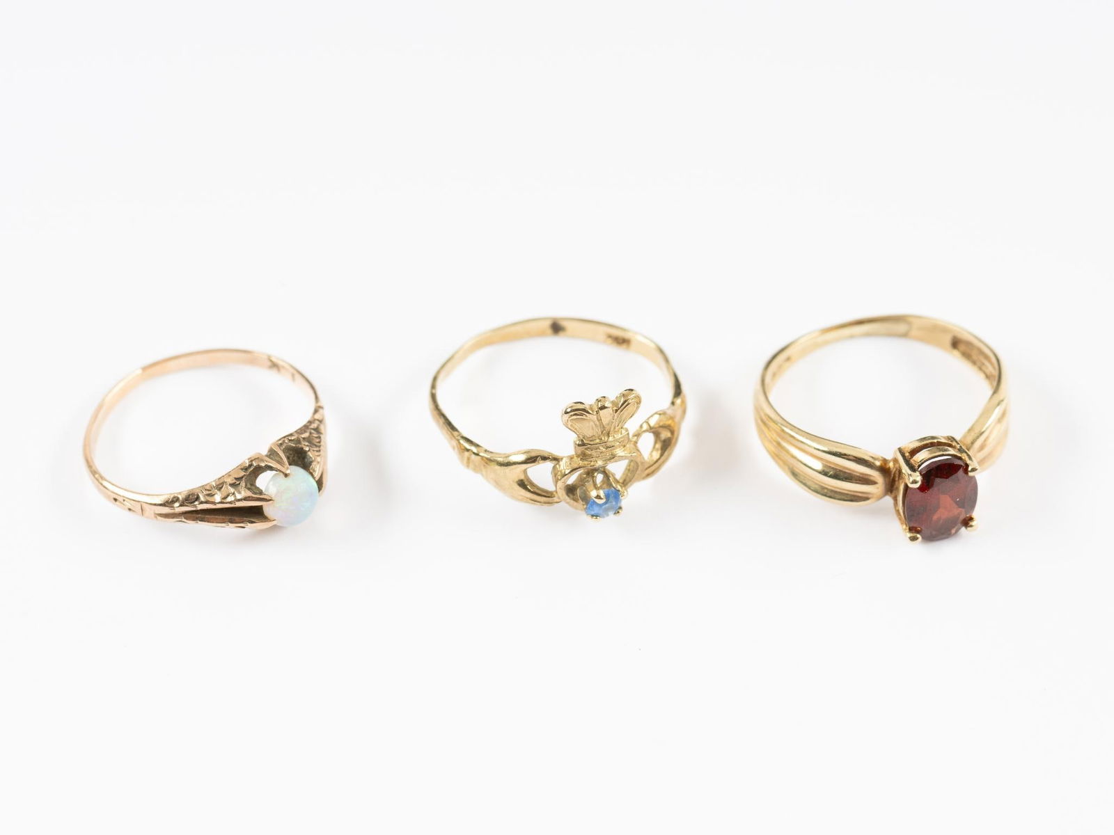 3 10K Gold Rings (1 of 9)