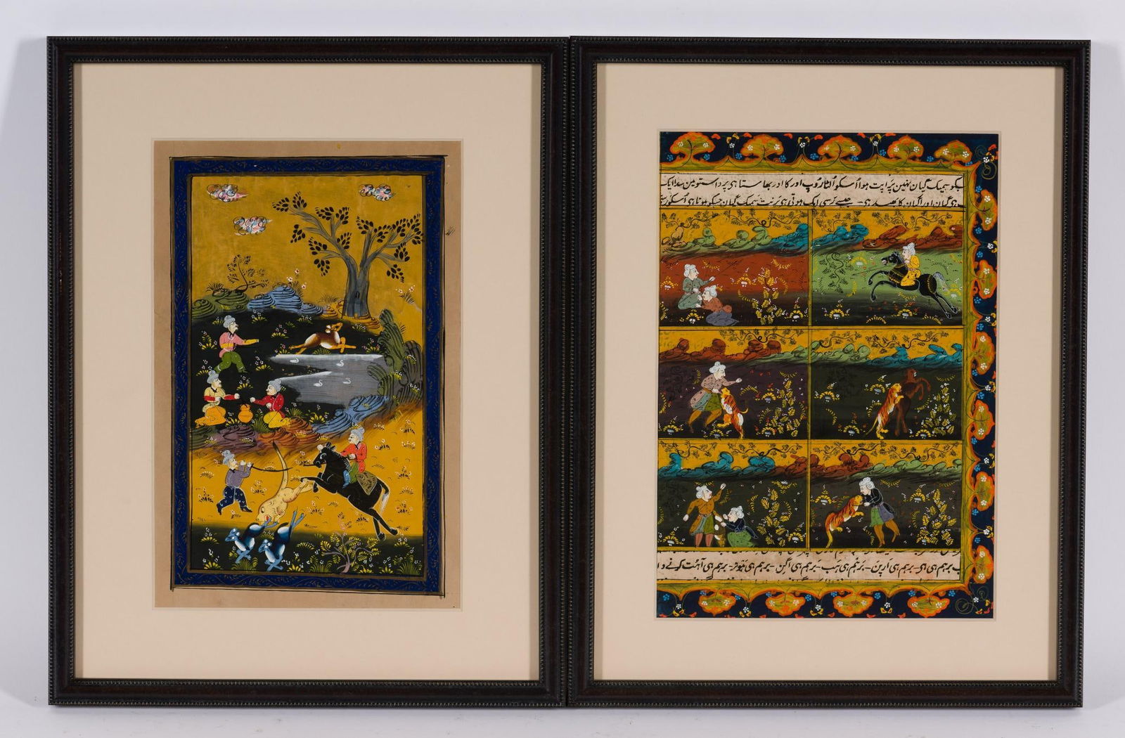 2 Antique Indo-Persian Paintings (1 of 7)
