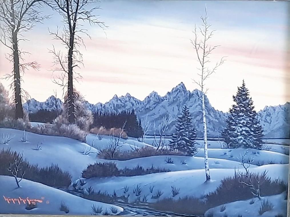 Mickey McGuire Winter Landscape Print (1 of 3)