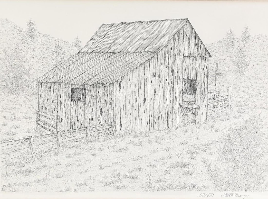 Steven Granger Barn / Stable Ltd Ed Print (1 of 3)