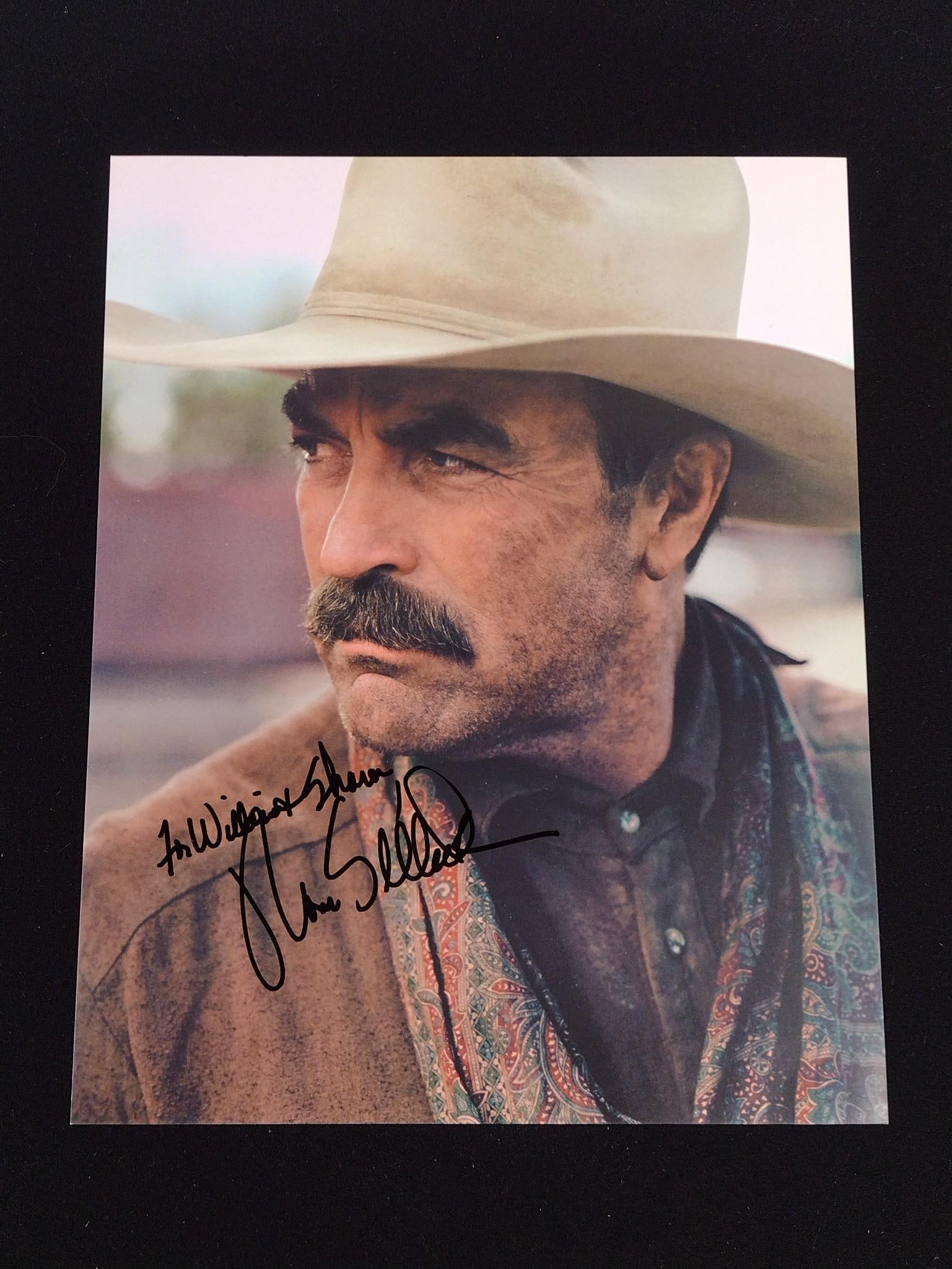 Tom Selleck to William "Bill" Sanderson Autograph (1 of 2)