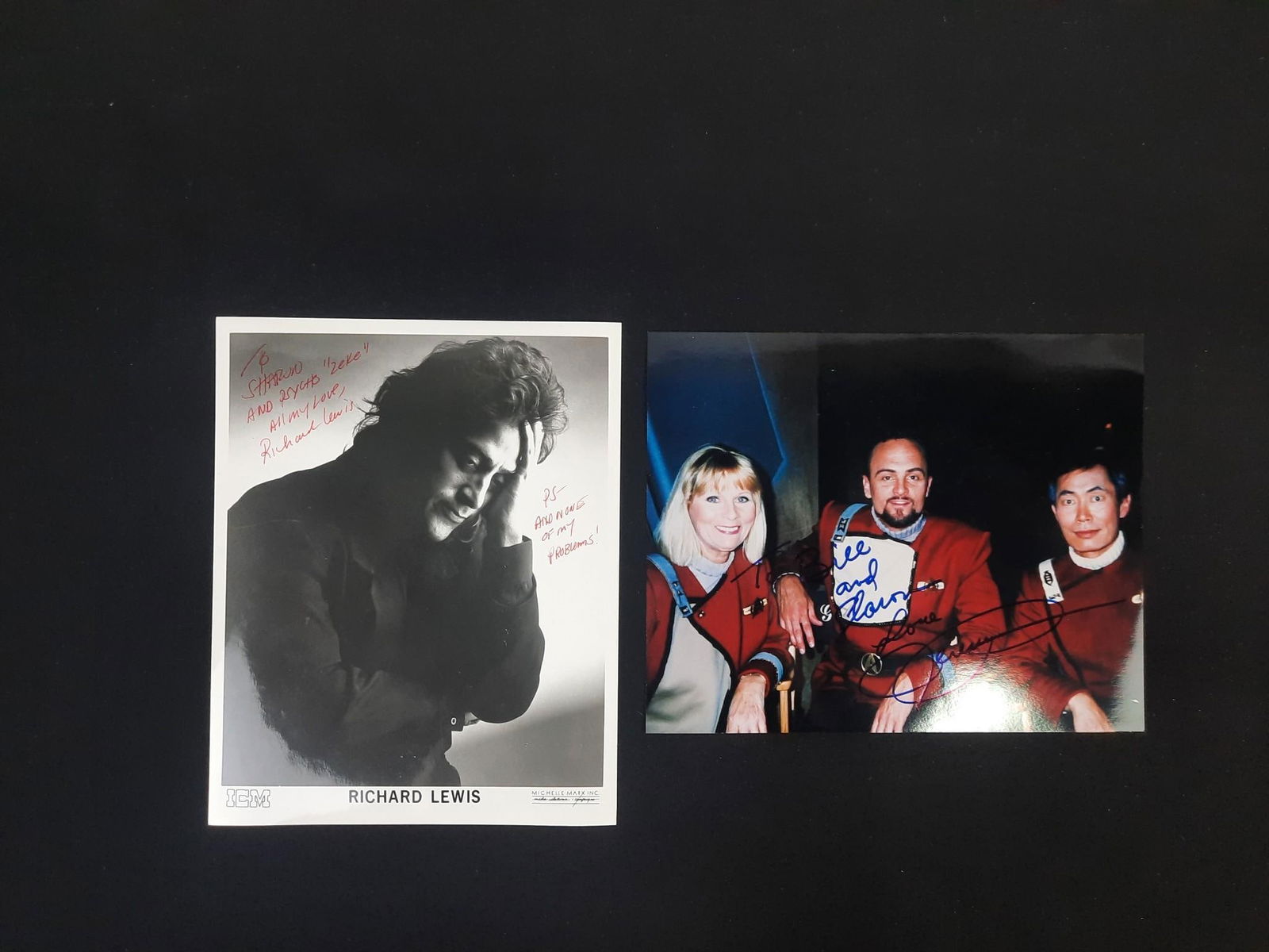 Jeremy Roberts and Richard Lewis Autographed Photos (1 of 3)