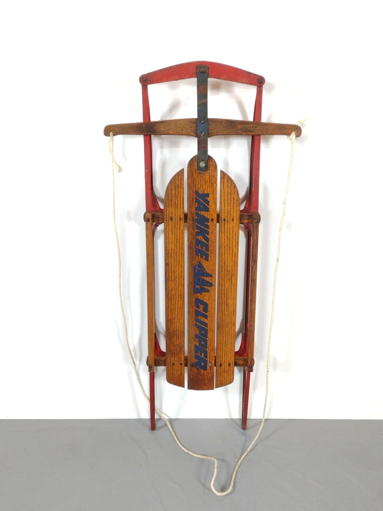 Flexible Flyer Sled with Childs Seat Attachment (1 of 6)