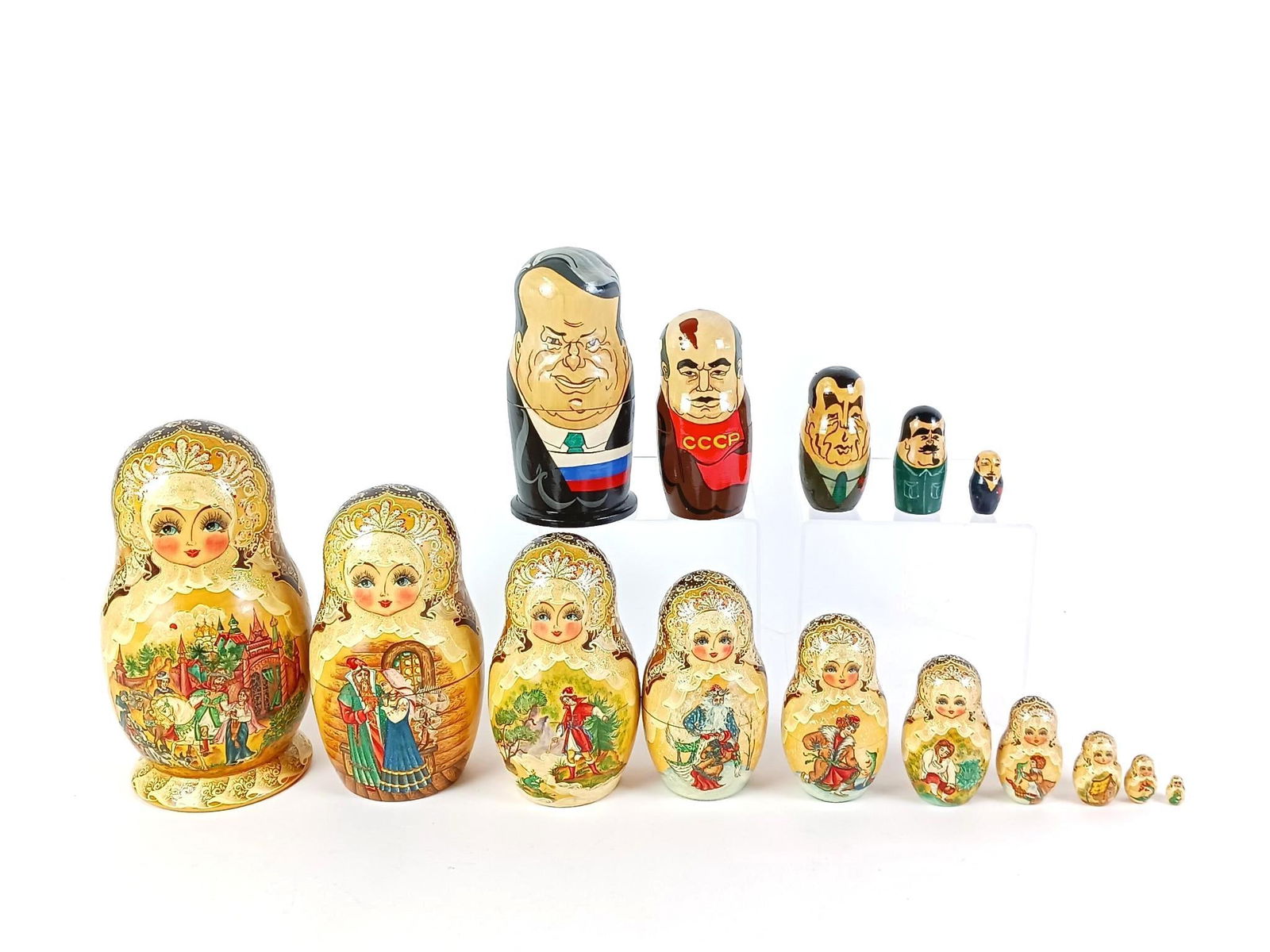 2 Nesting Doll Sets incl Political (1 of 6)