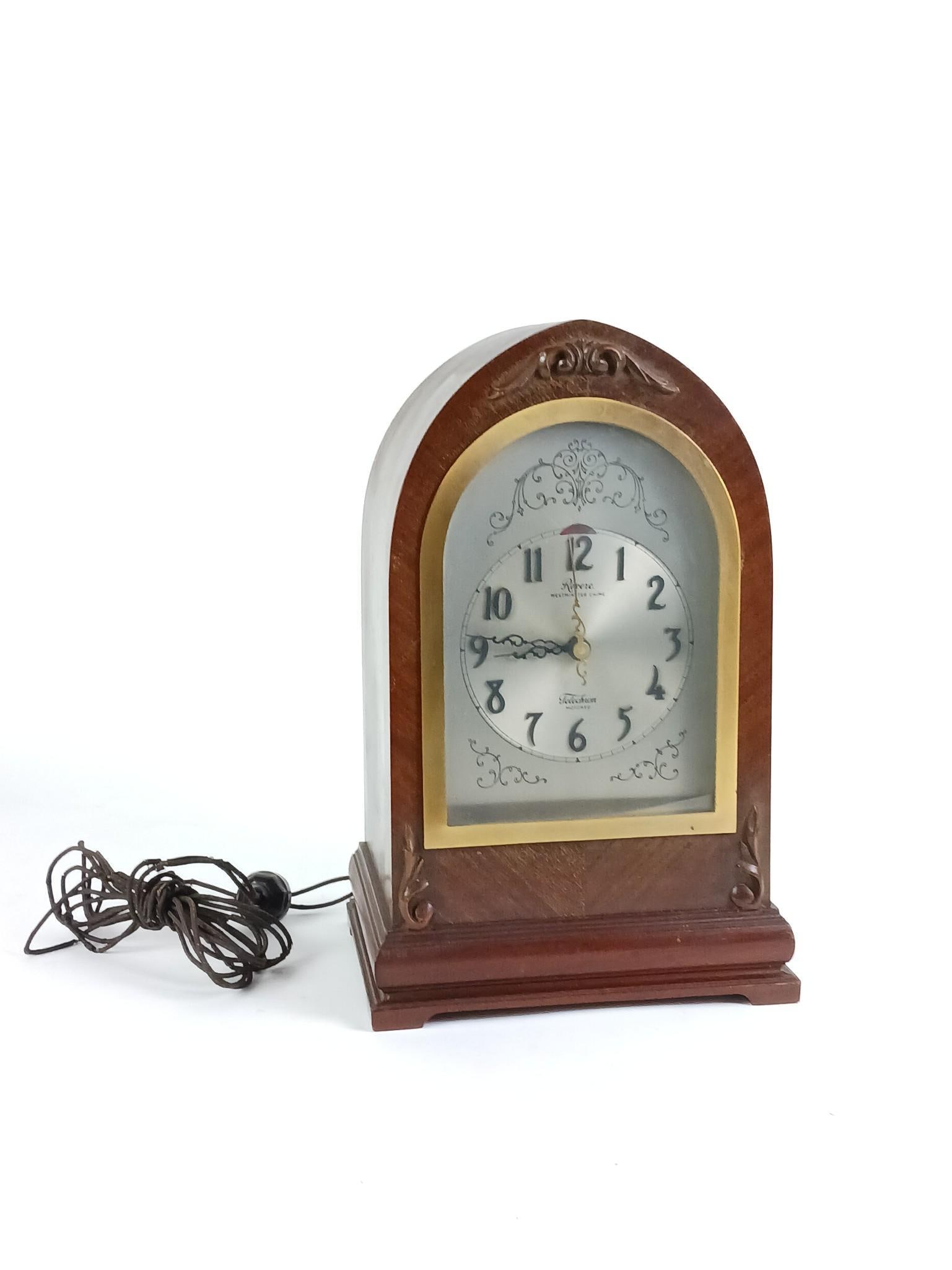 Telechron Motored Revere Westminster Chime Clock (1 of 3)