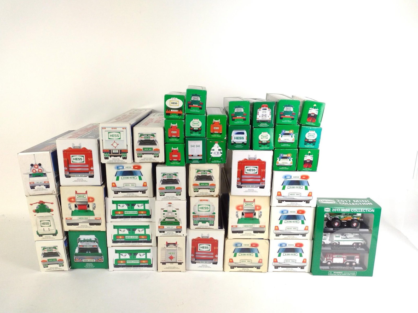 24 Hess Trucks and 19 Mini Hess Trucks (1 of 5)