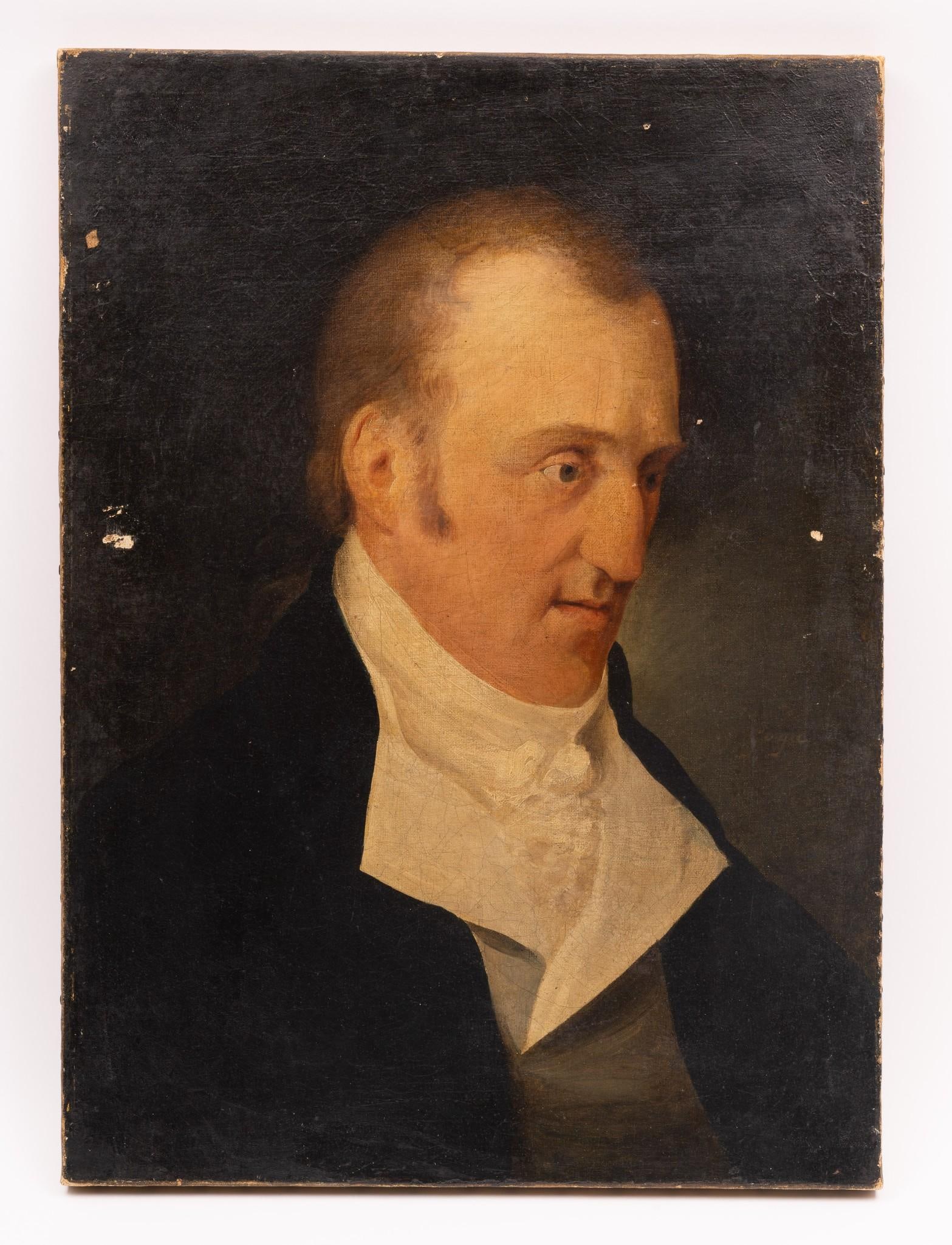 Attributed Francisco Goya Antique Portrait of a Gentleman (1 of 2)