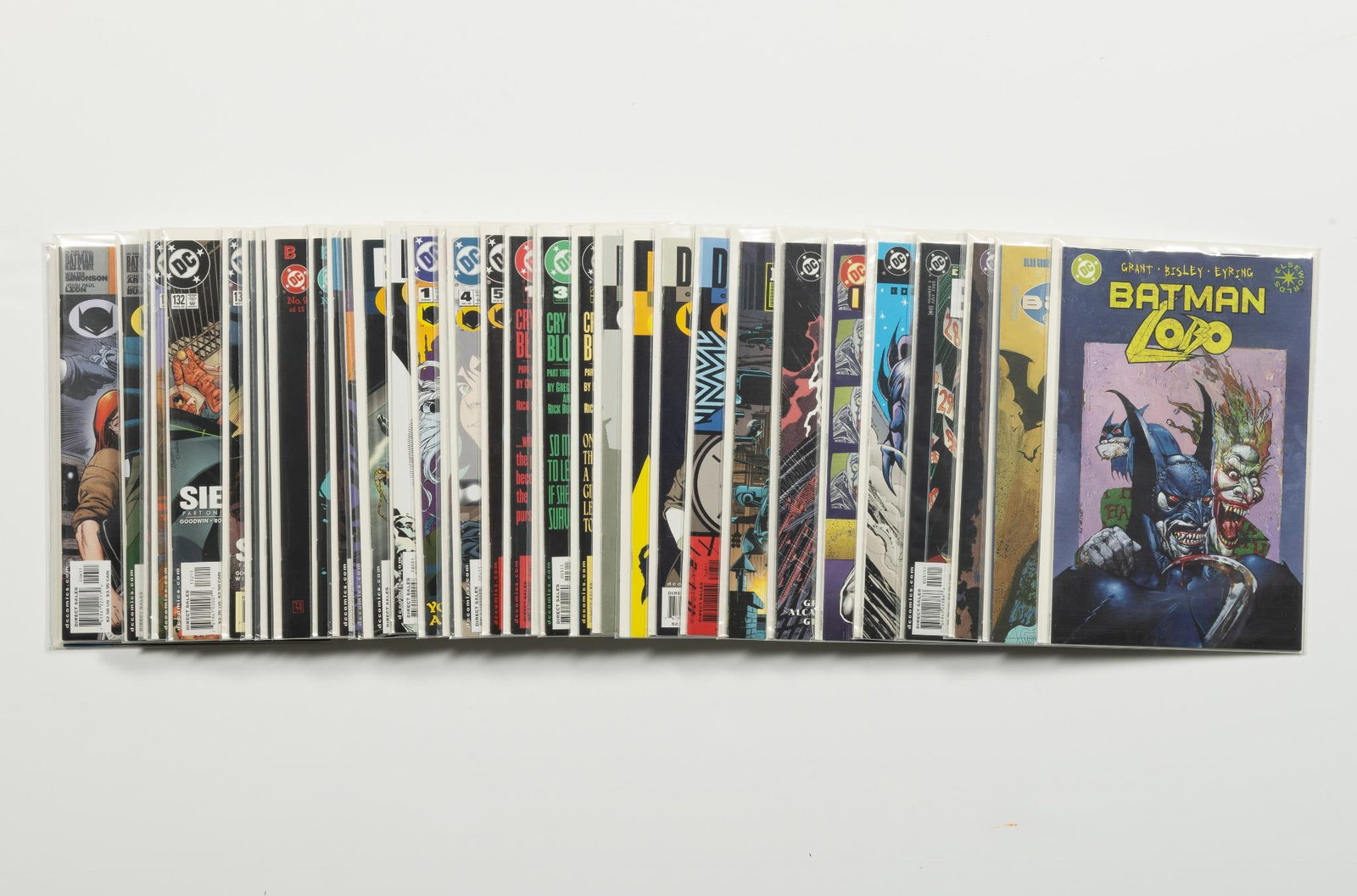 Approx. 45 Misc. Batman Comics: Titles include Detective; Batgirl; Dark Victory; and many others. Early 2000s. Average condition VF.