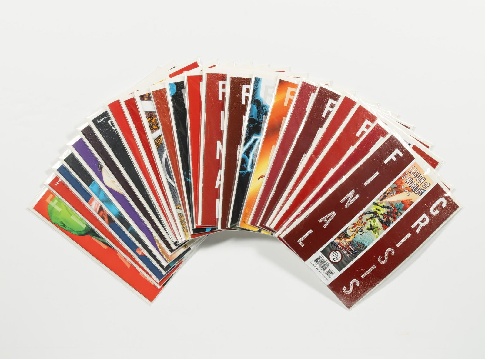 Approx. 25 DC Final Crisis Comics: 2008. Average condition VF.