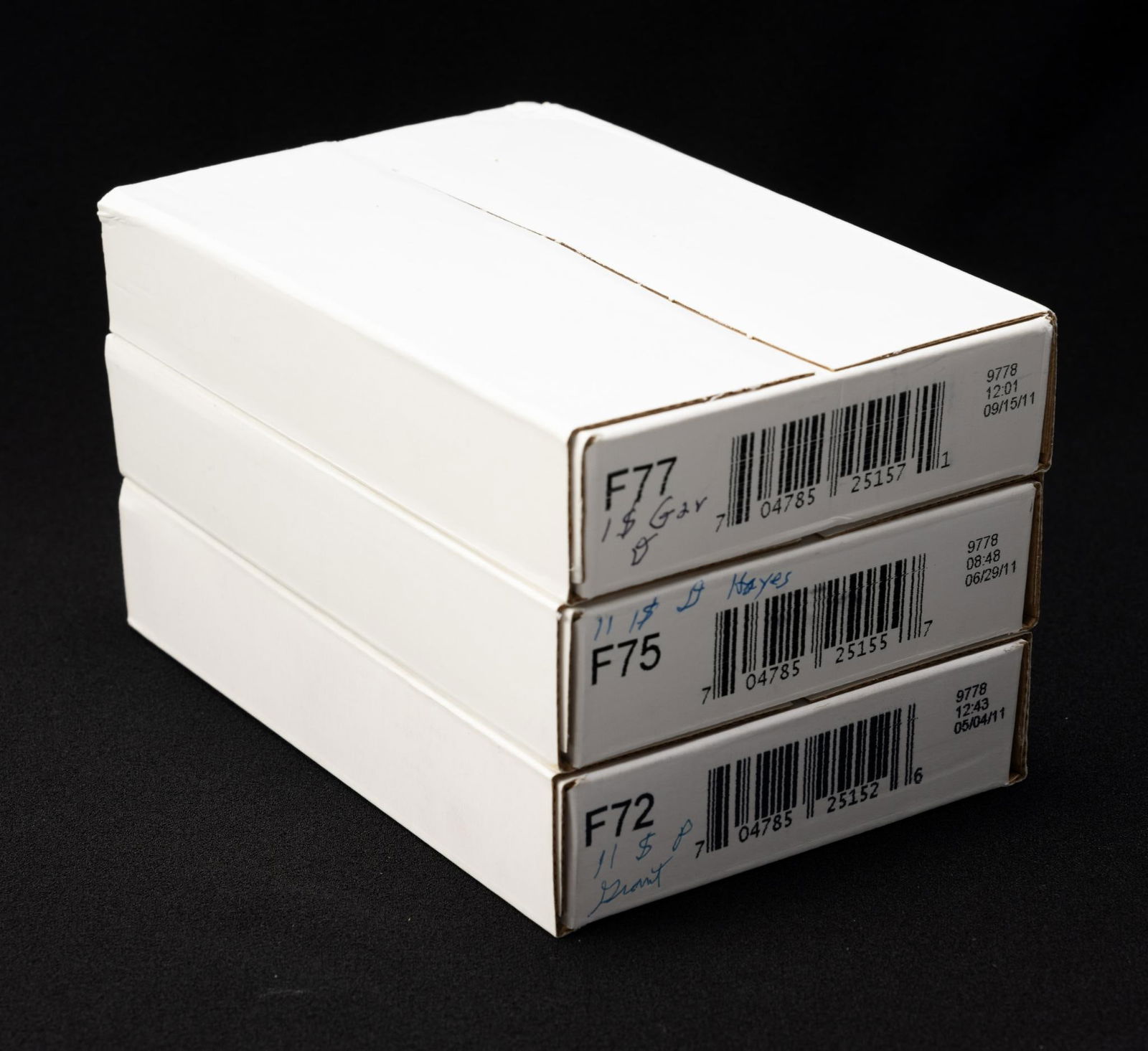 Three Rolls Presidential Golden Dollars (1 of 2)