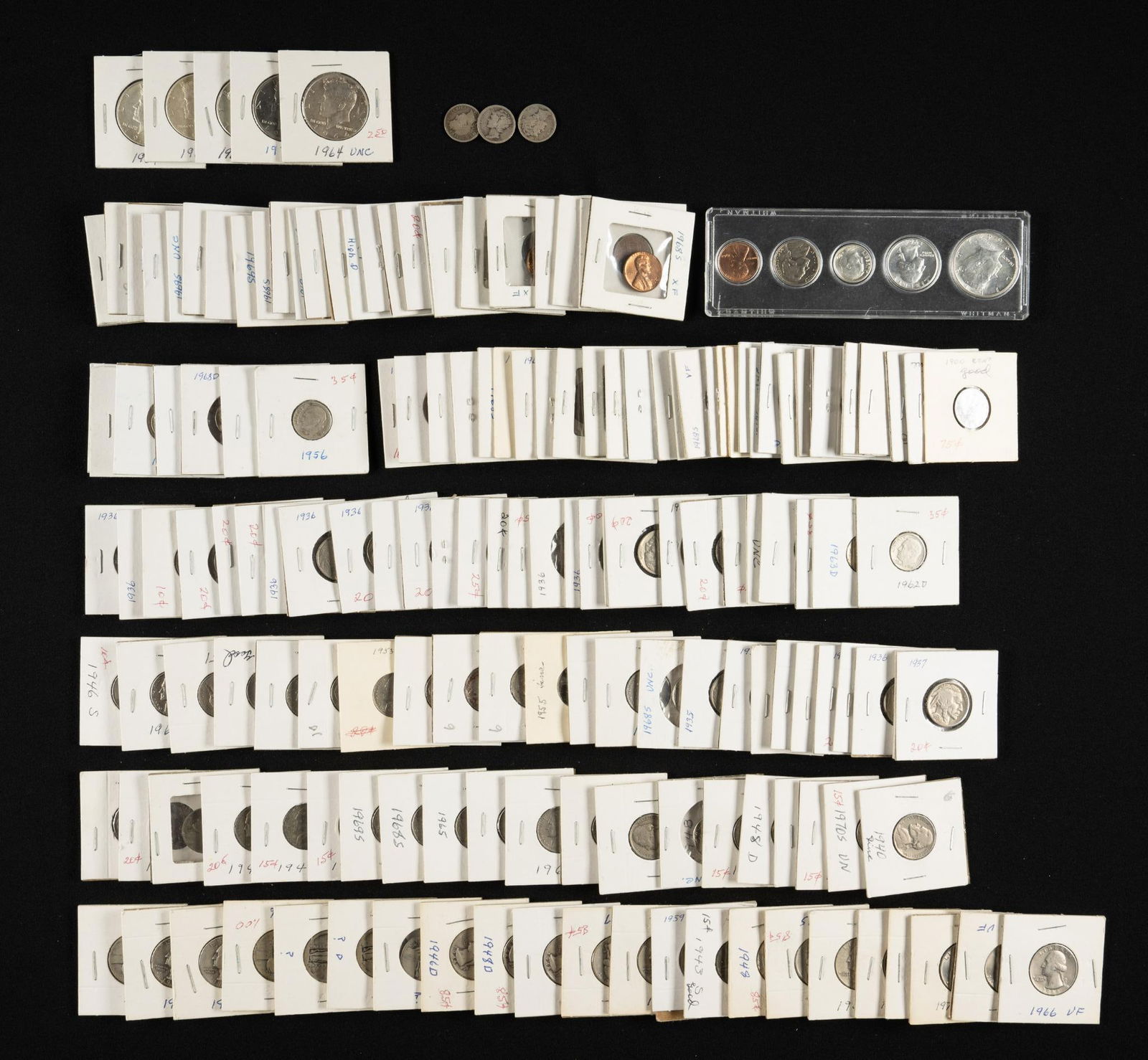 Lot Of 20th Century Coins incl Silver (1 of 5)