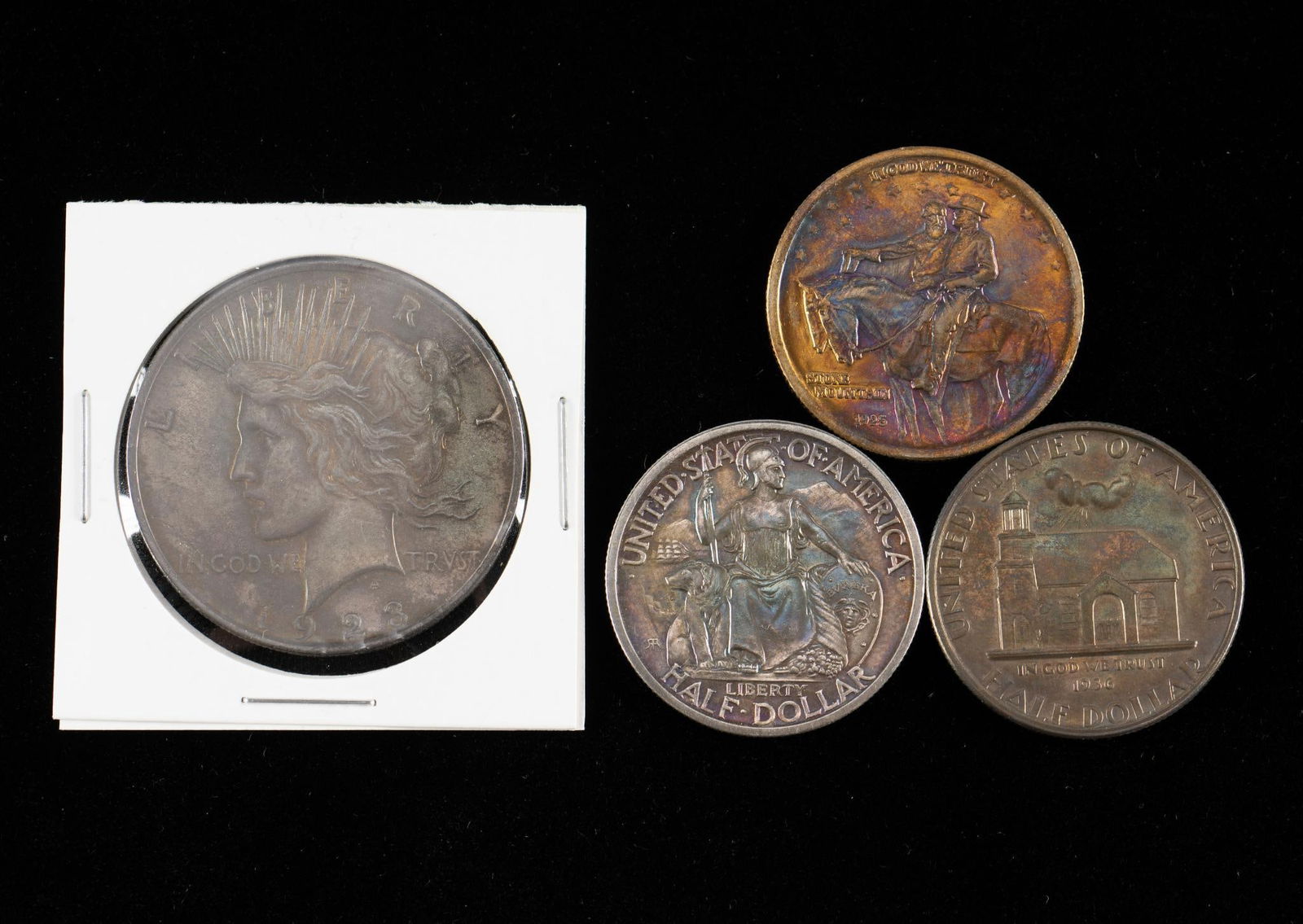 Commemorative Half Dollars and Peace Dollar (1 of 5)