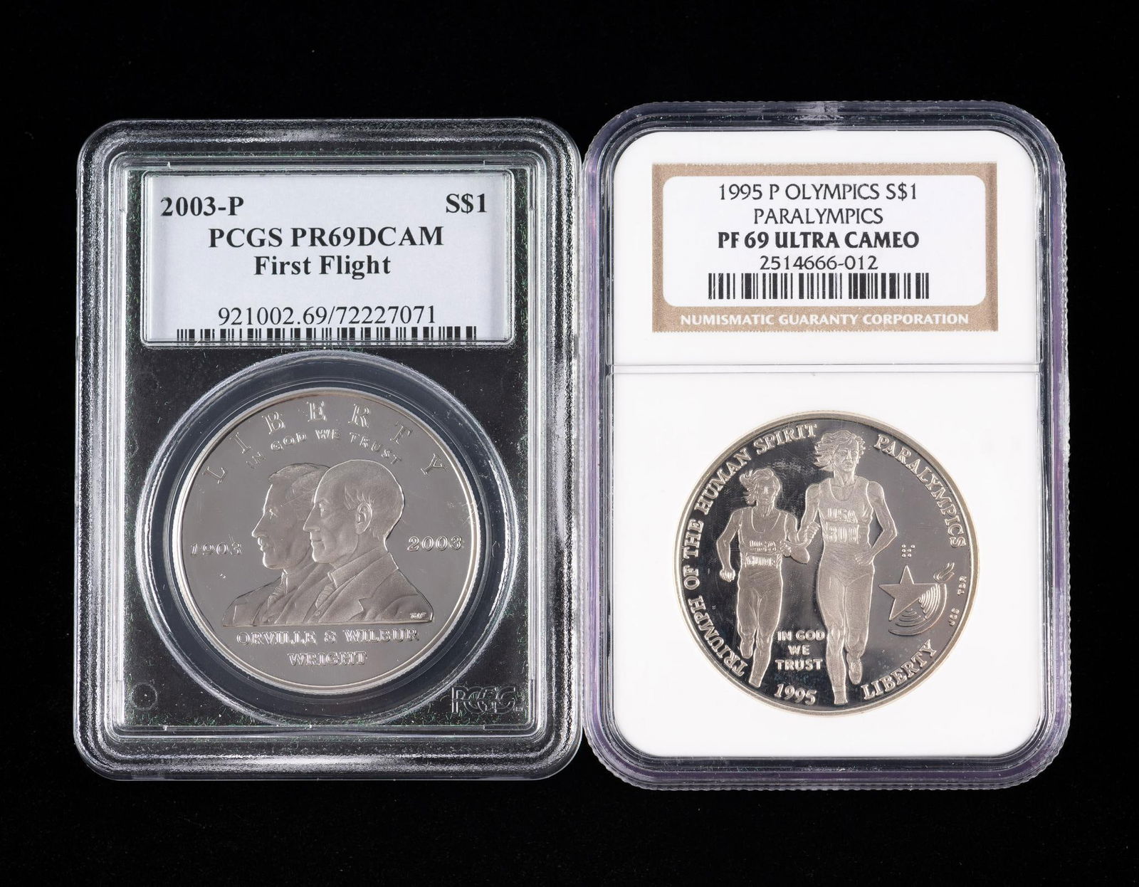 PCGS and NGC Commemorative Proof Silver Dollars (1 of 5)