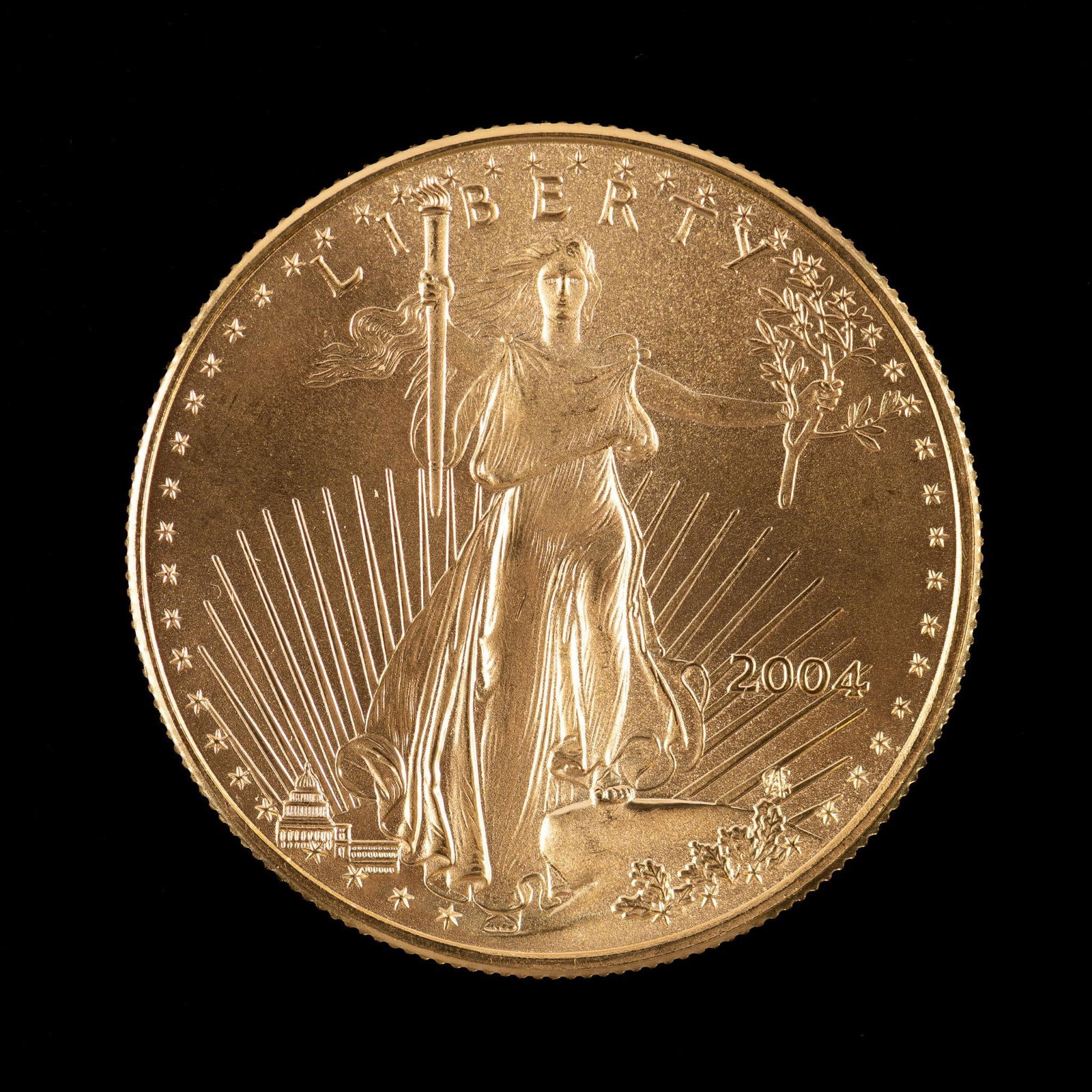 2004 Eagle Gold $50 (1 of 2)