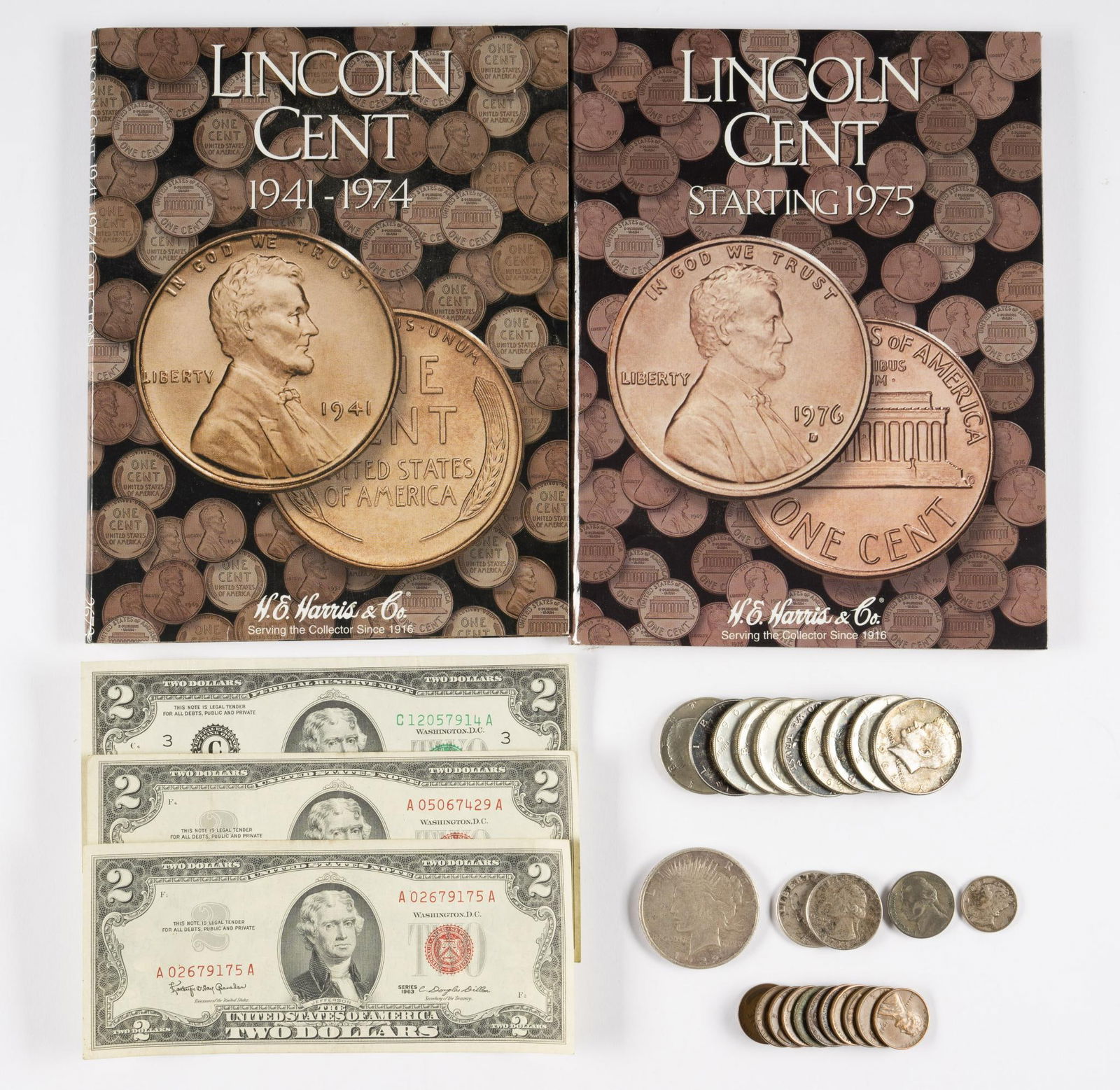 U.S. Silver Dollar, Half Dollars, Cents (1 of 4)