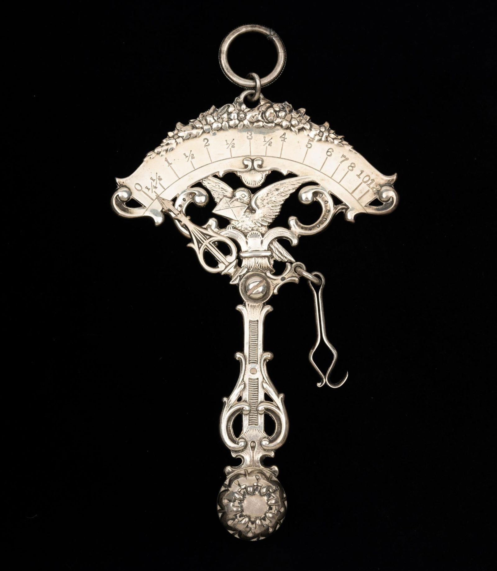 Victorian Gorham Sterling Silver Postage Scale (1 of 3)