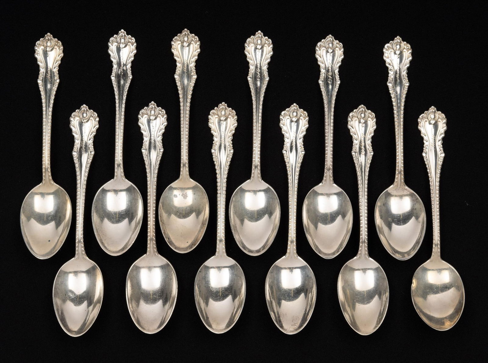12 Blair & Crawford Sterling Silver Spoons (1 of 5)
